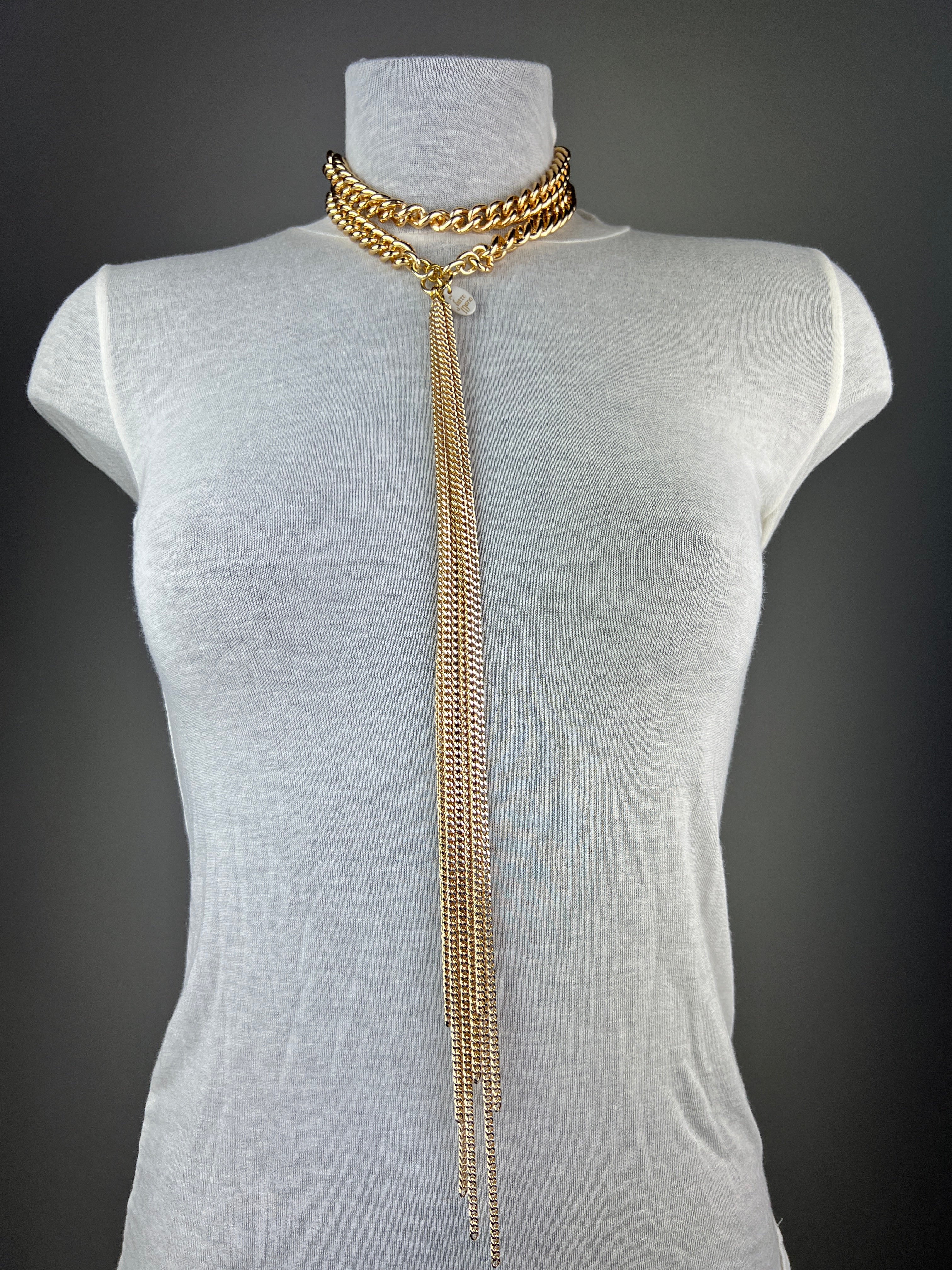 COLLANA CRAVATTA MOMI