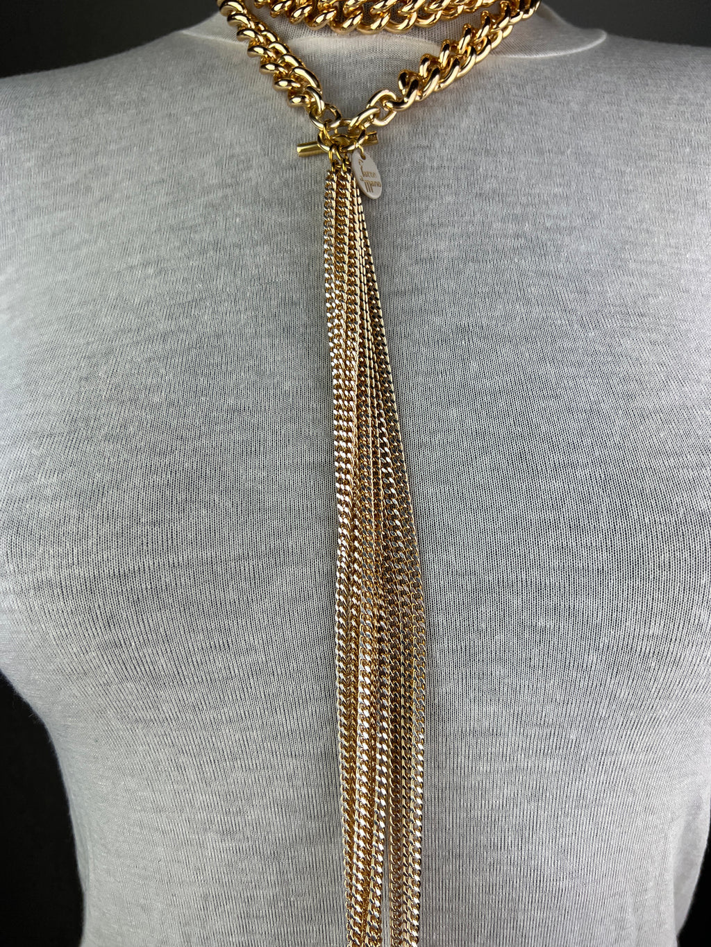 COLLANA CRAVATTA MOMI