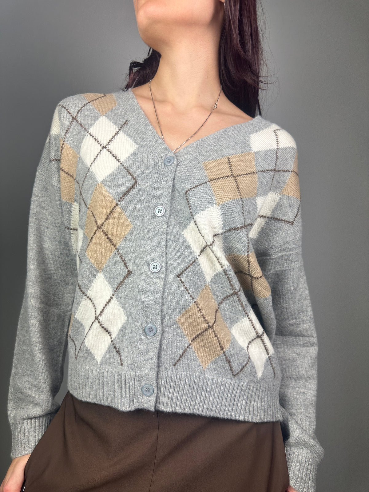 CARDIGAN ROMBI 26805