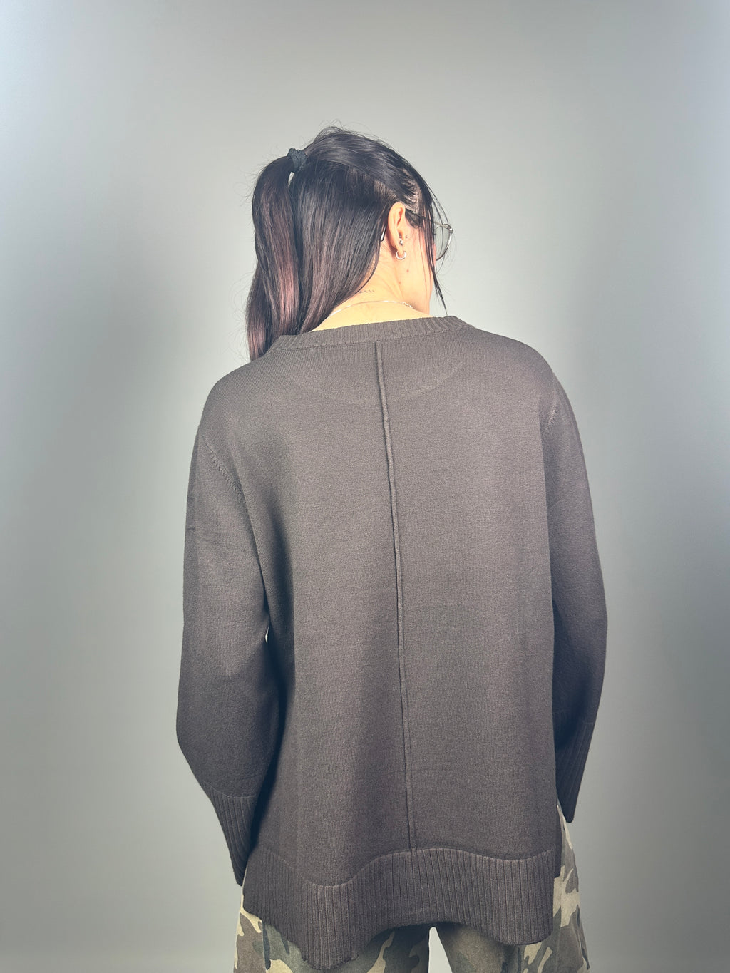 MAGLIA BIS CON SCIARPA