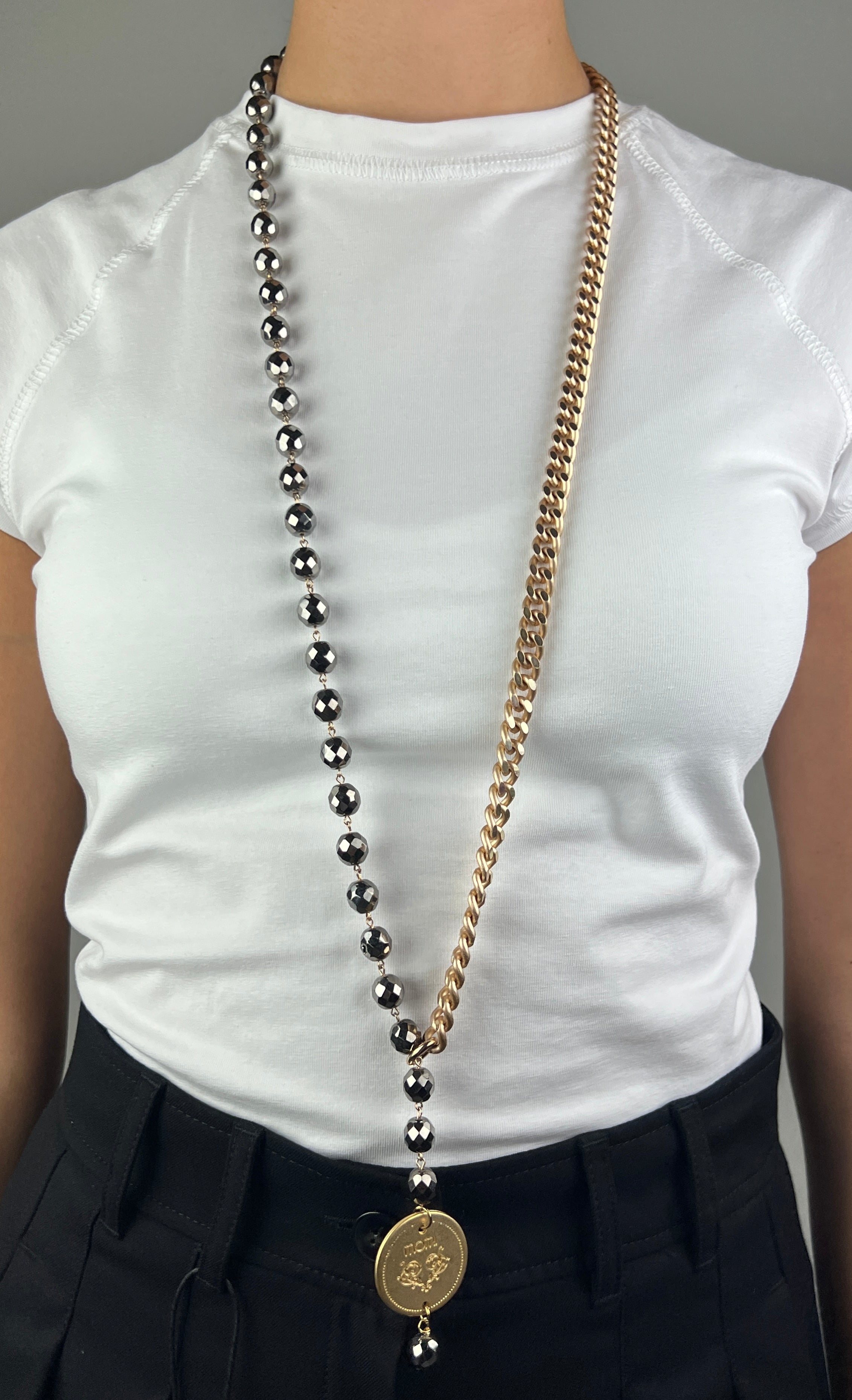 MOMI - COLLANA FRANCESCA MEDAGLIA