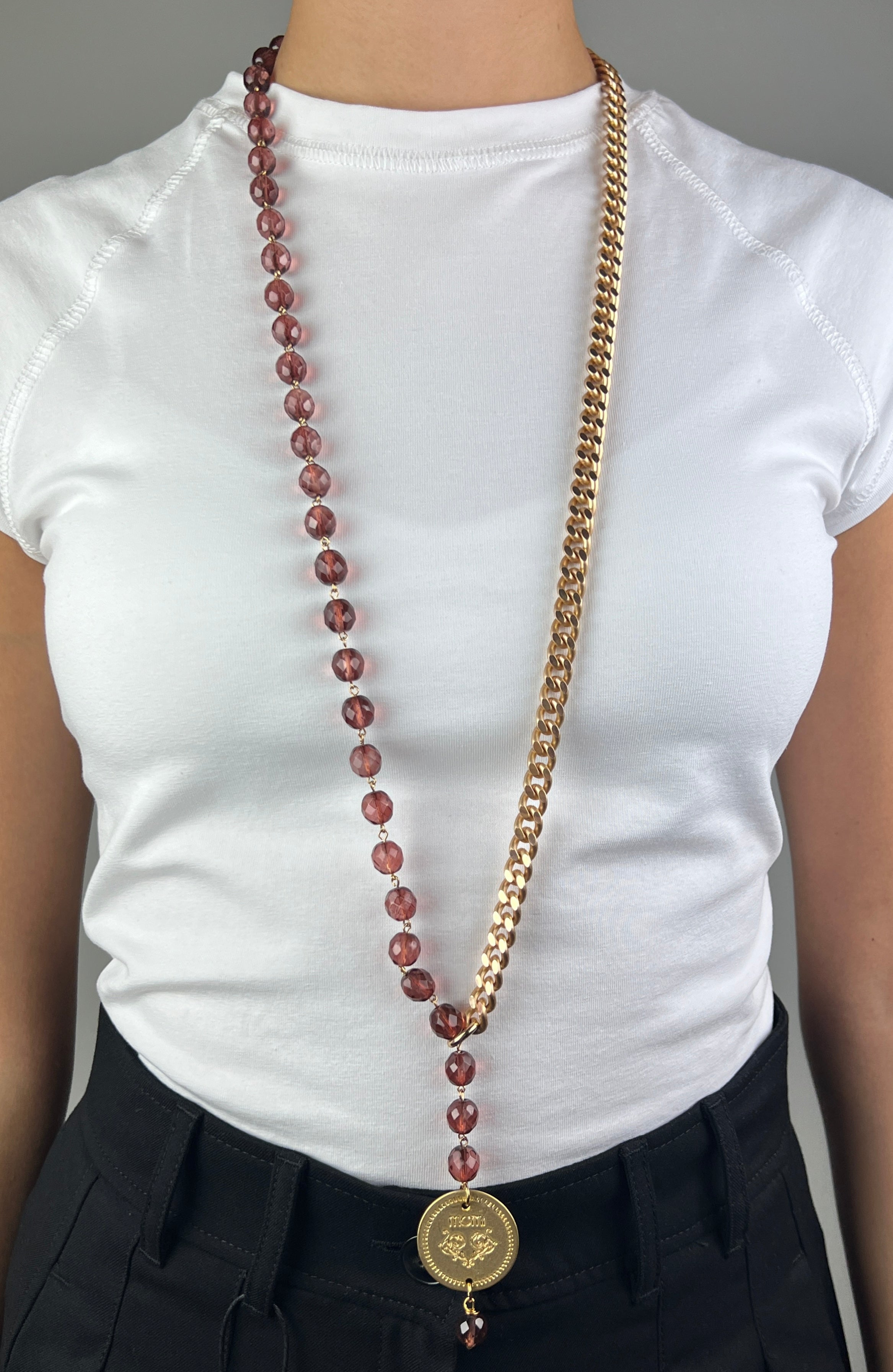 MOMI - COLLANA FRANCESCA MEDAGLIA