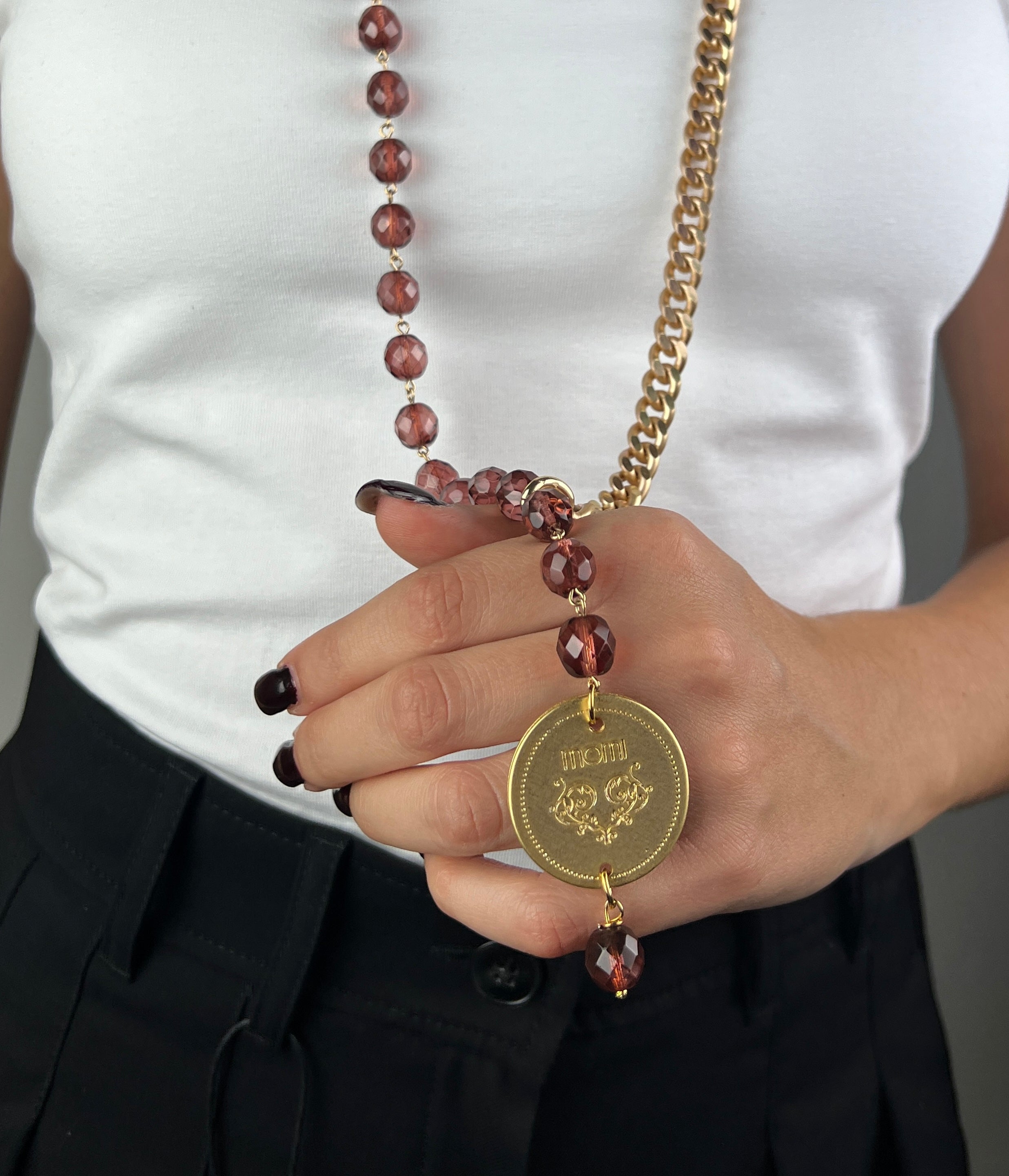 MOMI - COLLANA FRANCESCA MEDAGLIA