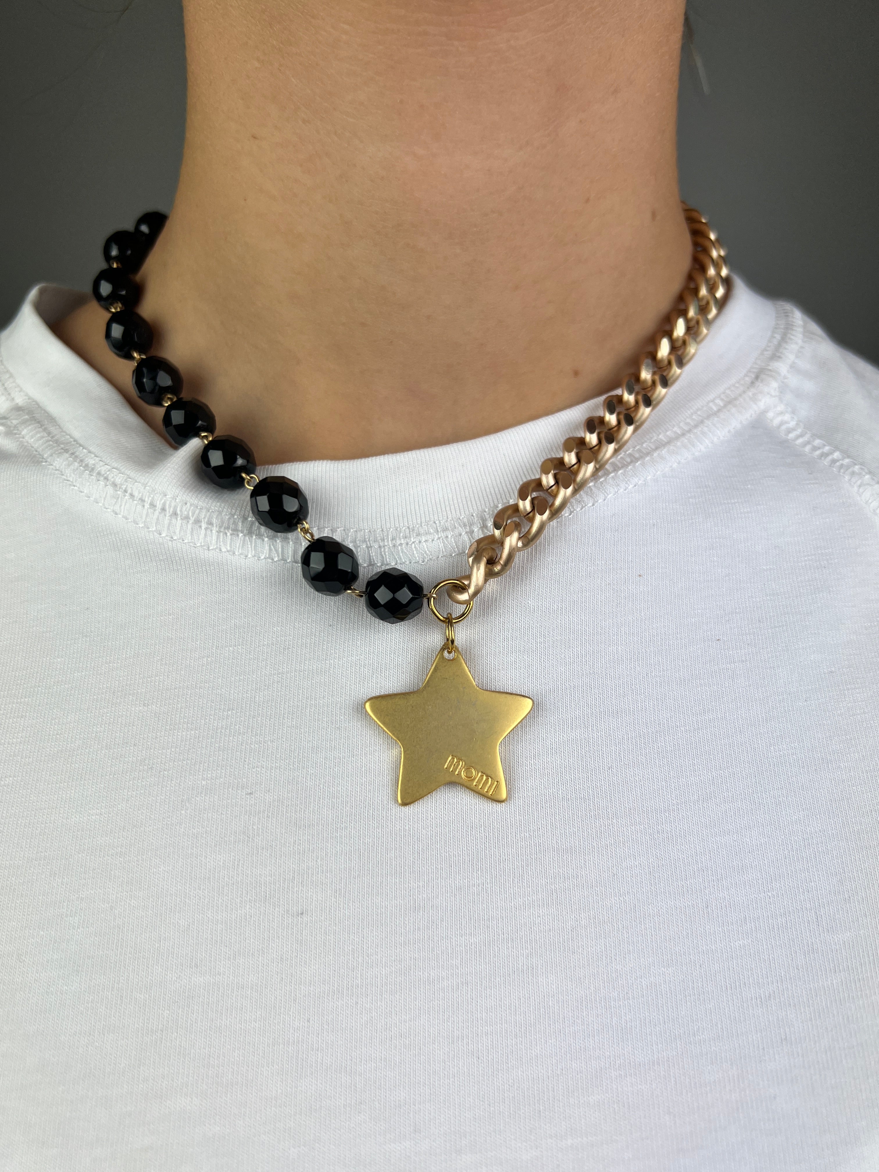 MOMI - COLLANA FRANCESCA CORTA STELLA