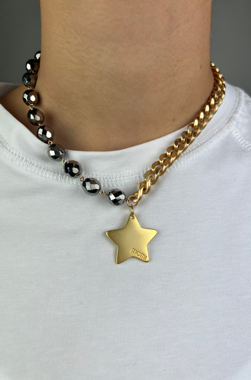 MOMI - COLLANA FRANCESCA CORTA STELLA