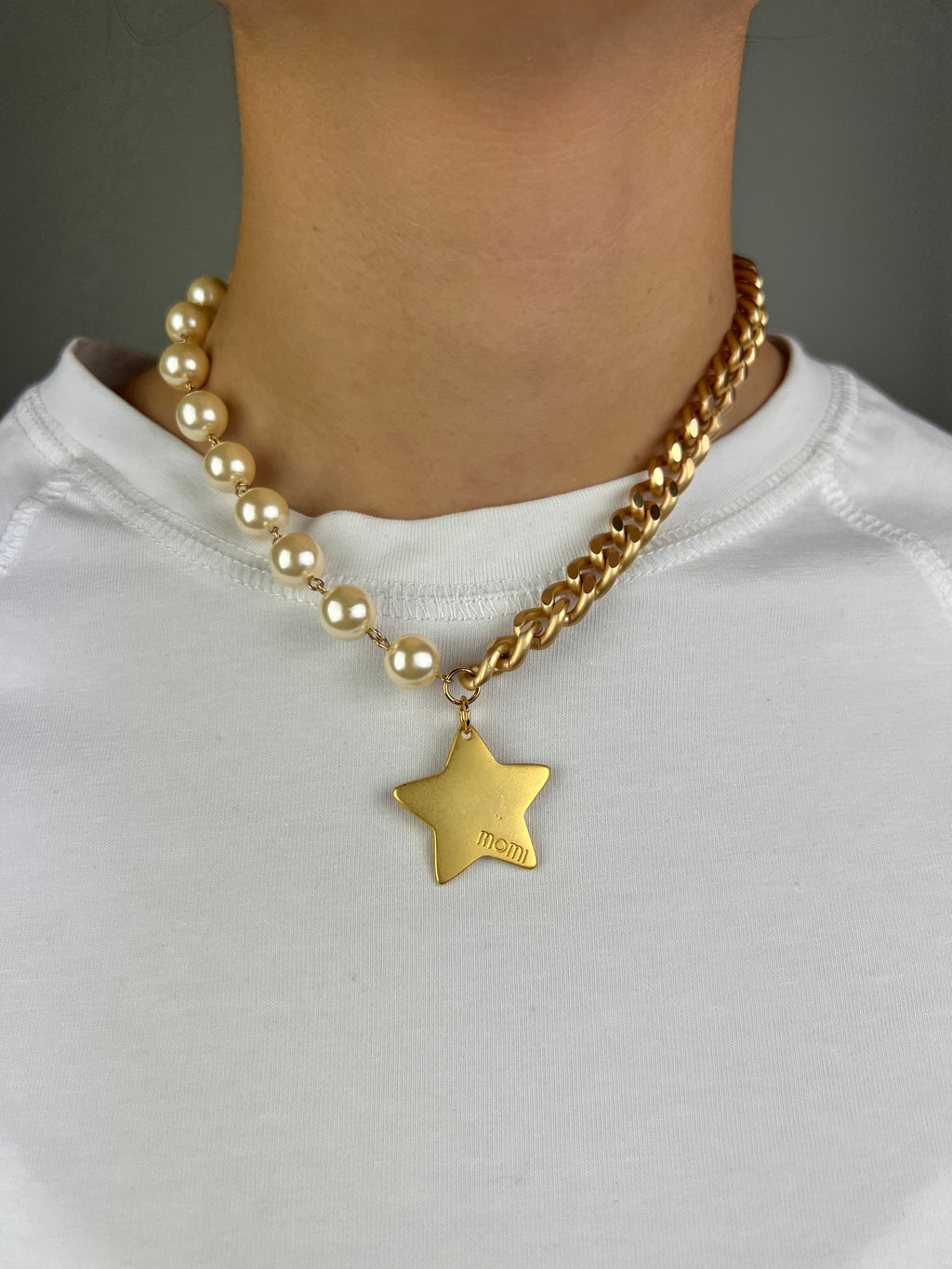 MOMI - COLLANA FRANCESCA CORTA STELLA