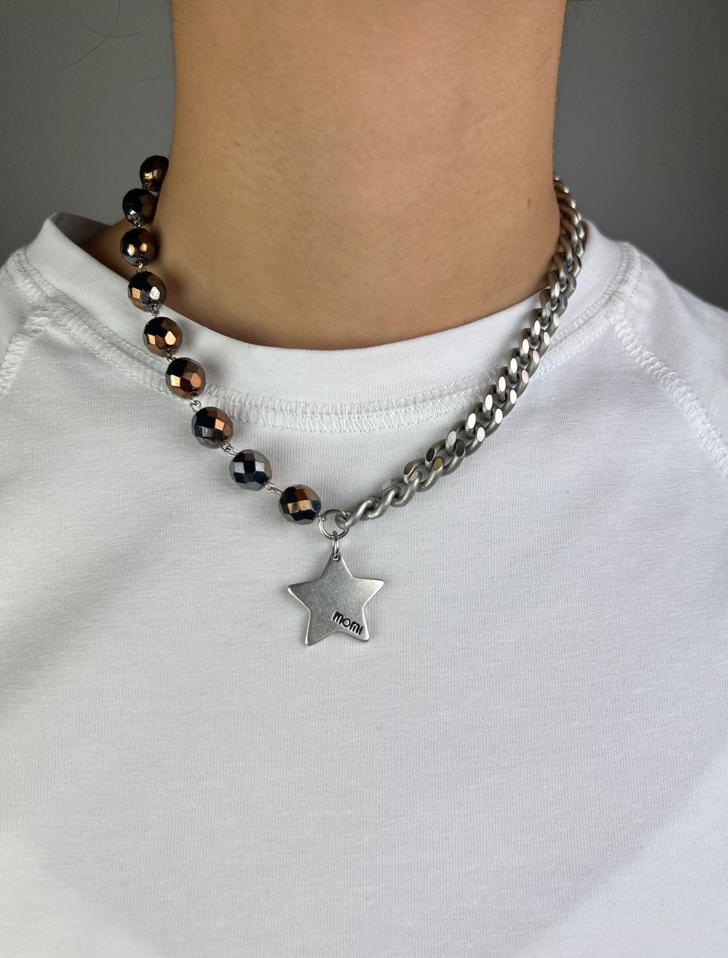 MOMI - COLLANA FRANCESCA CORTA STELLA