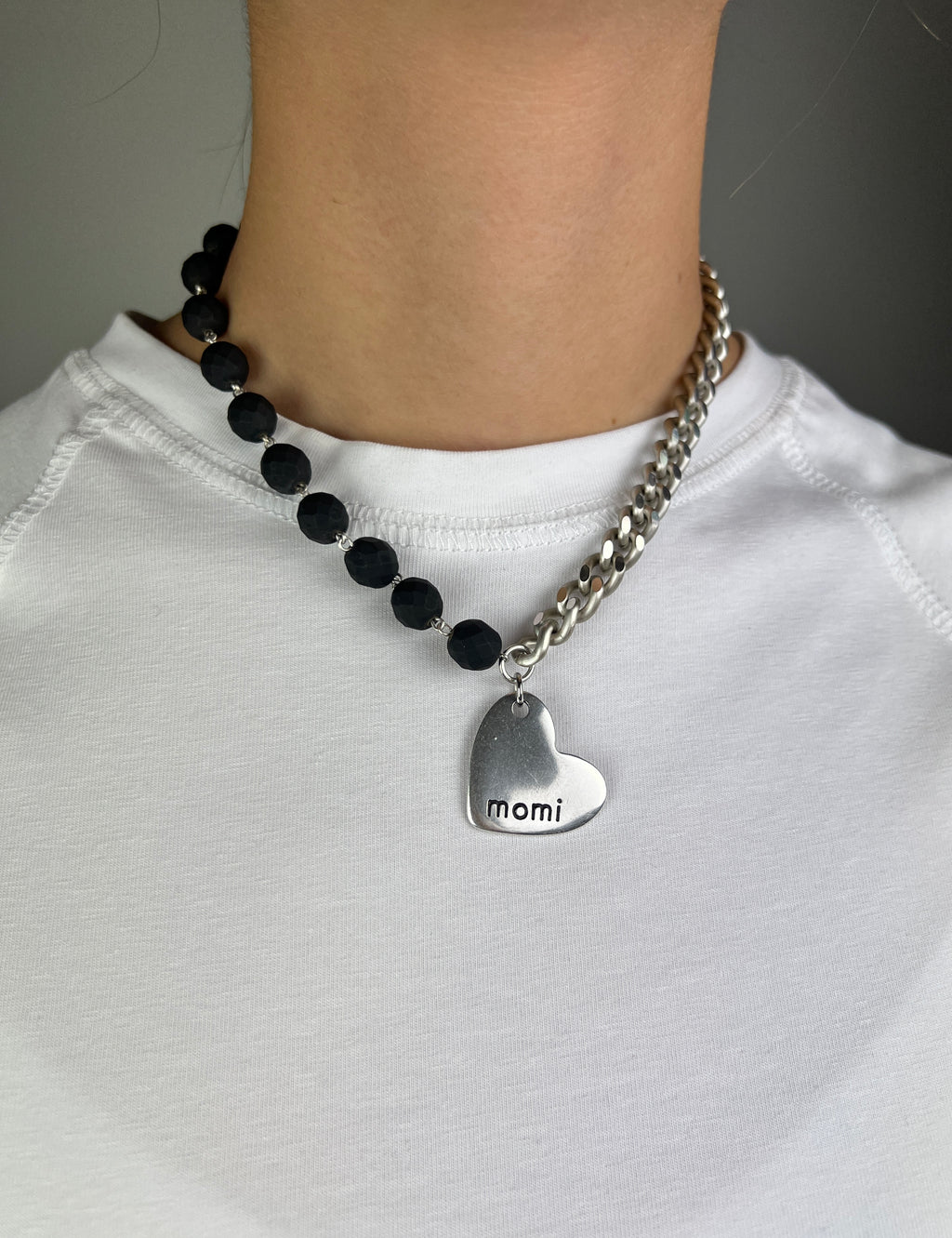 MOMI - COLLANA FRANCESCA CORTA CUORE