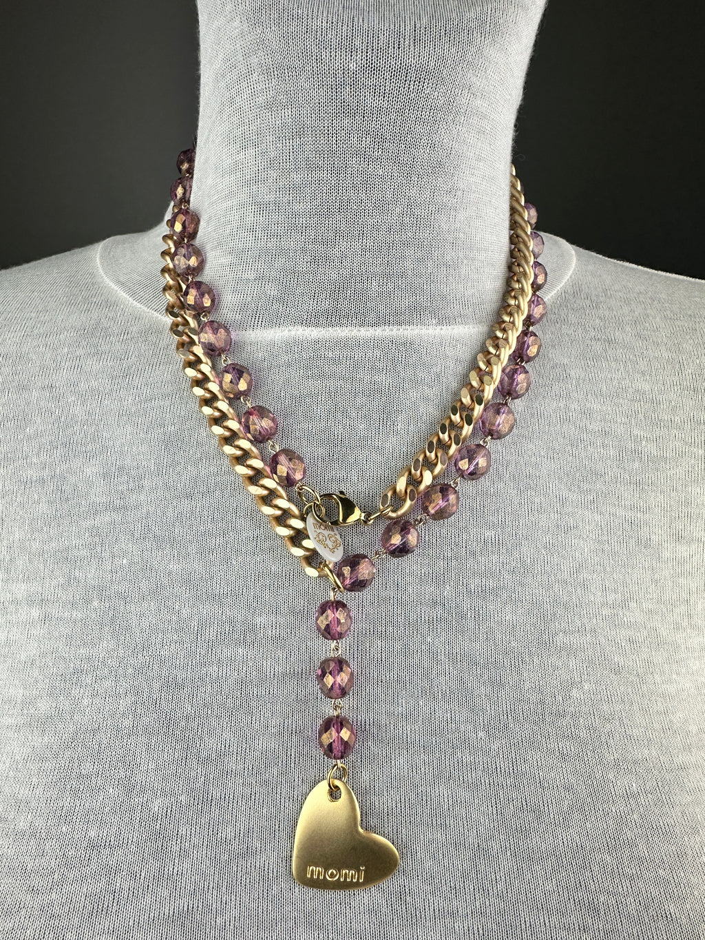MOMI - COLLANA FRANCESCA CUORE