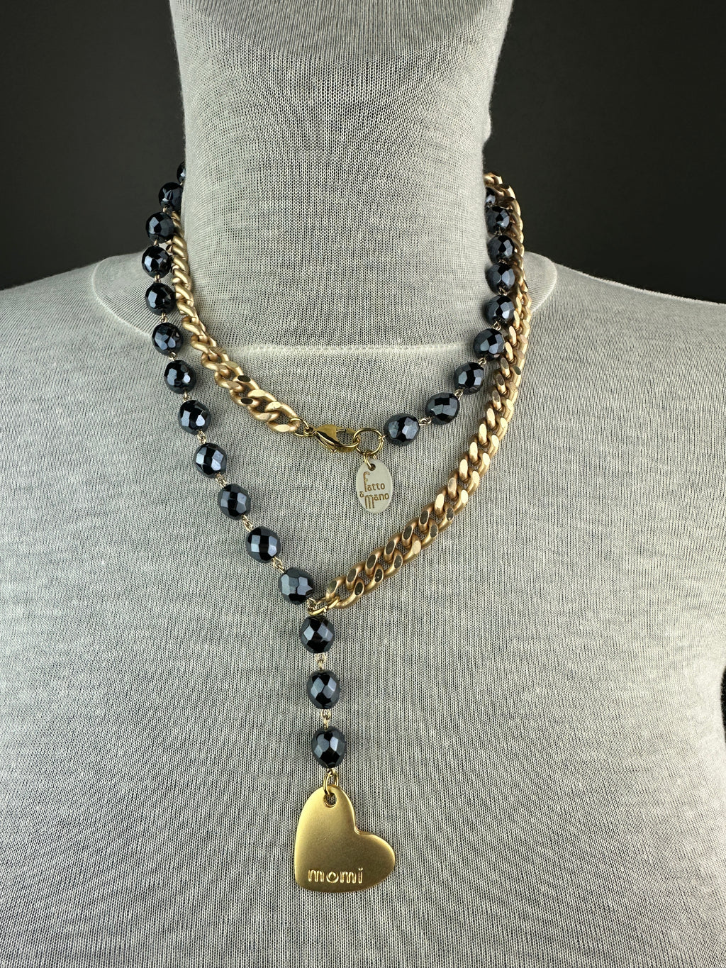 MOMI - COLLANA FRANCESCA CUORE