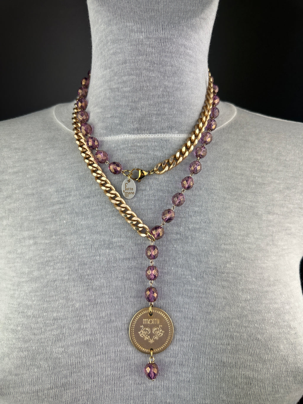 MOMI - COLLANA FRANCESCA MEDAGLIA