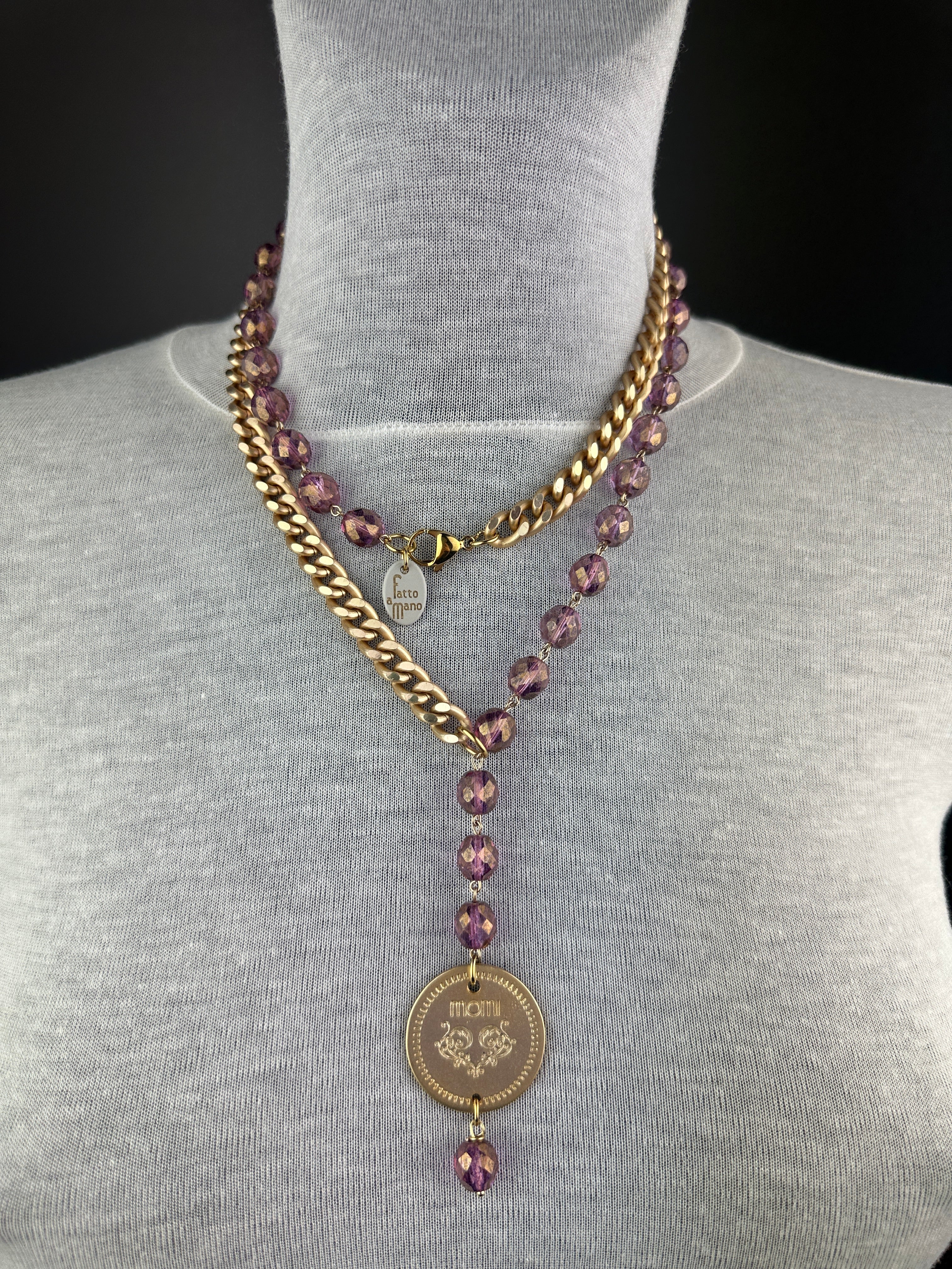 MOMI - COLLANA FRANCESCA MEDAGLIA