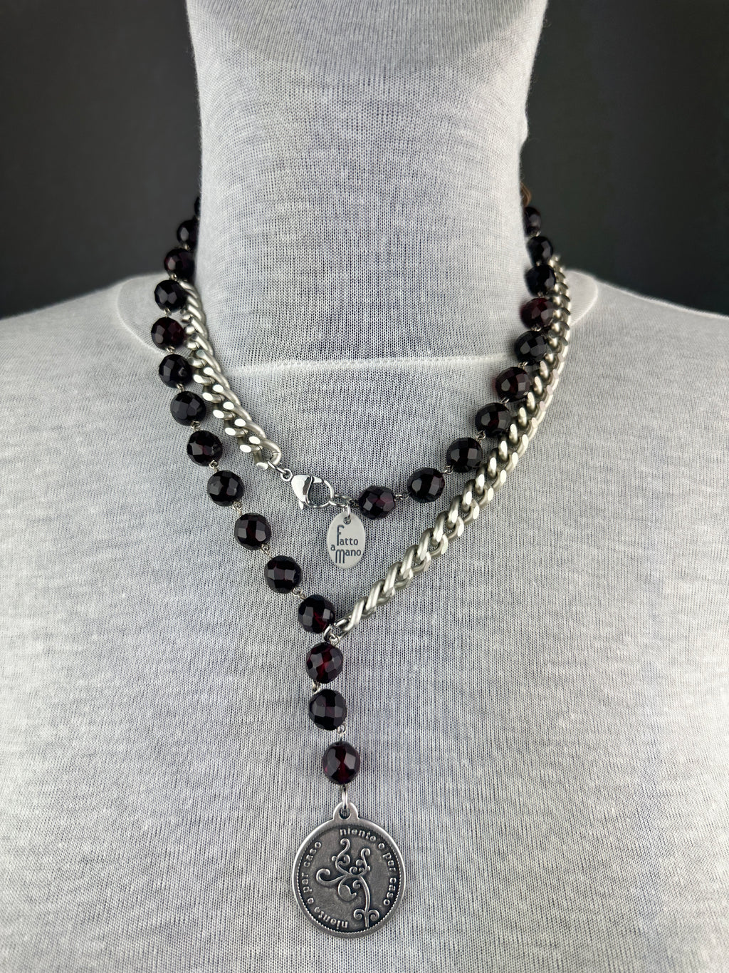 MOMI - COLLANA FRANCESCA MEDAGLIA