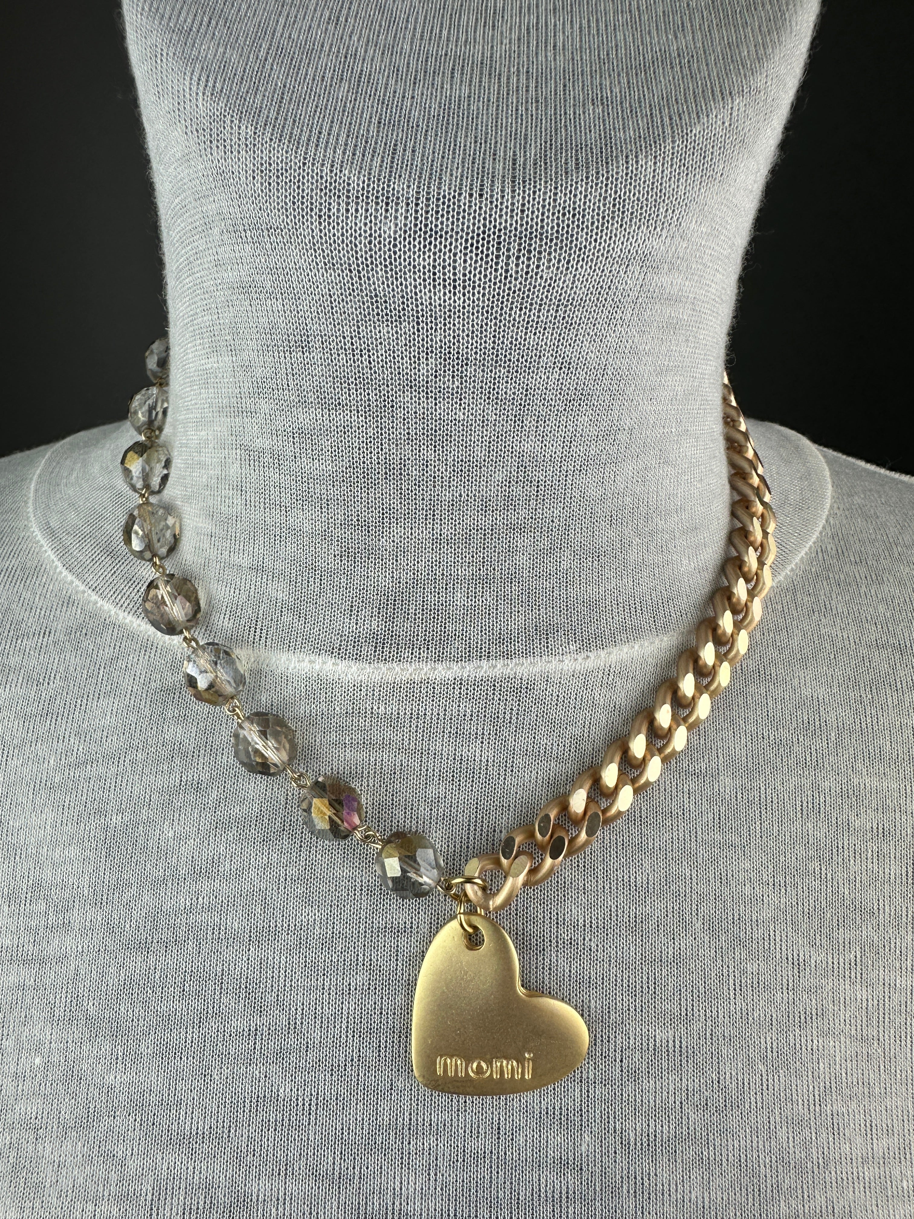 MOMI - COLLANA FRANCESCA CORTA CUORE
