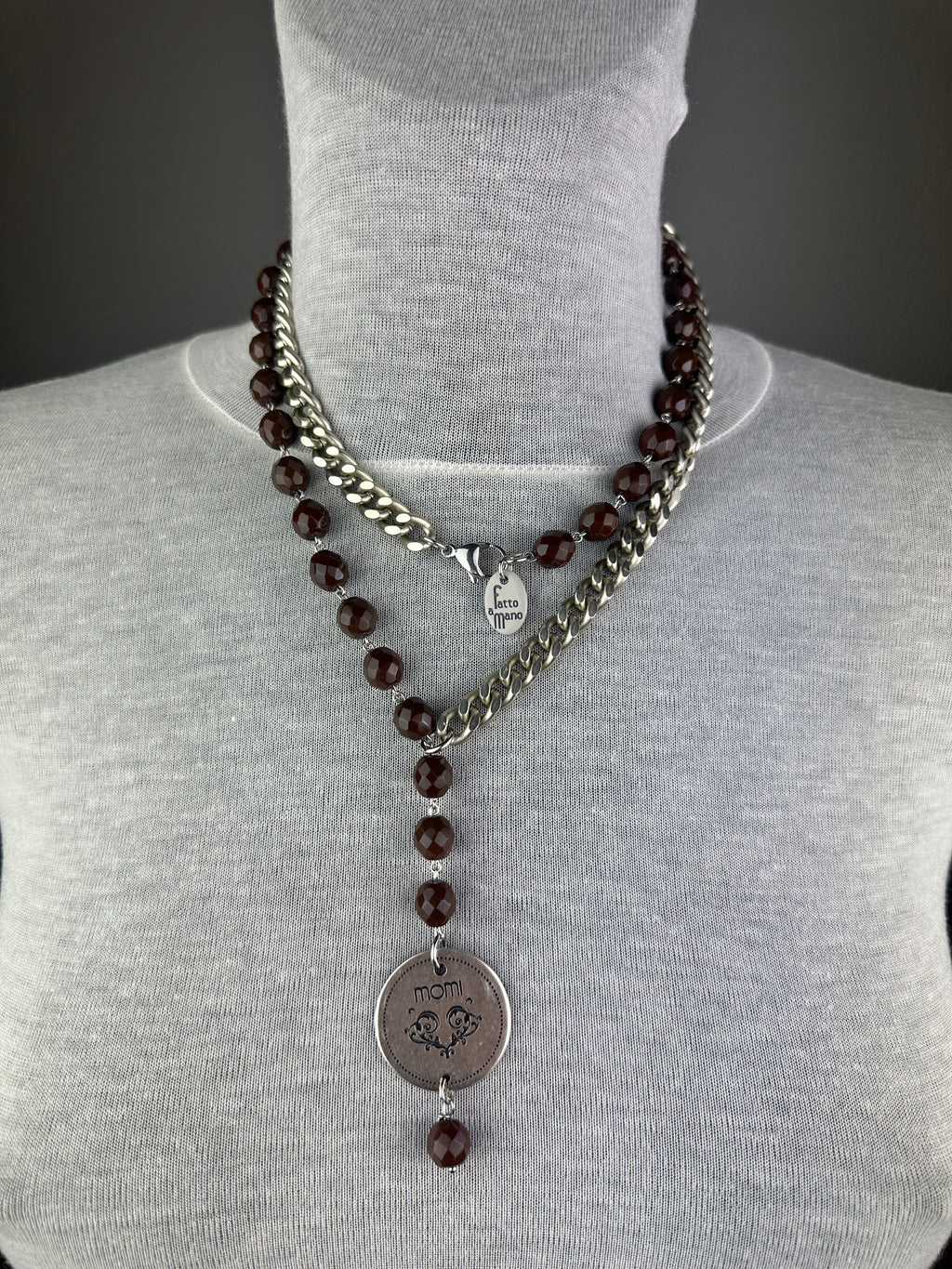 MOMI - COLLANA FRANCESCA MEDAGLIA