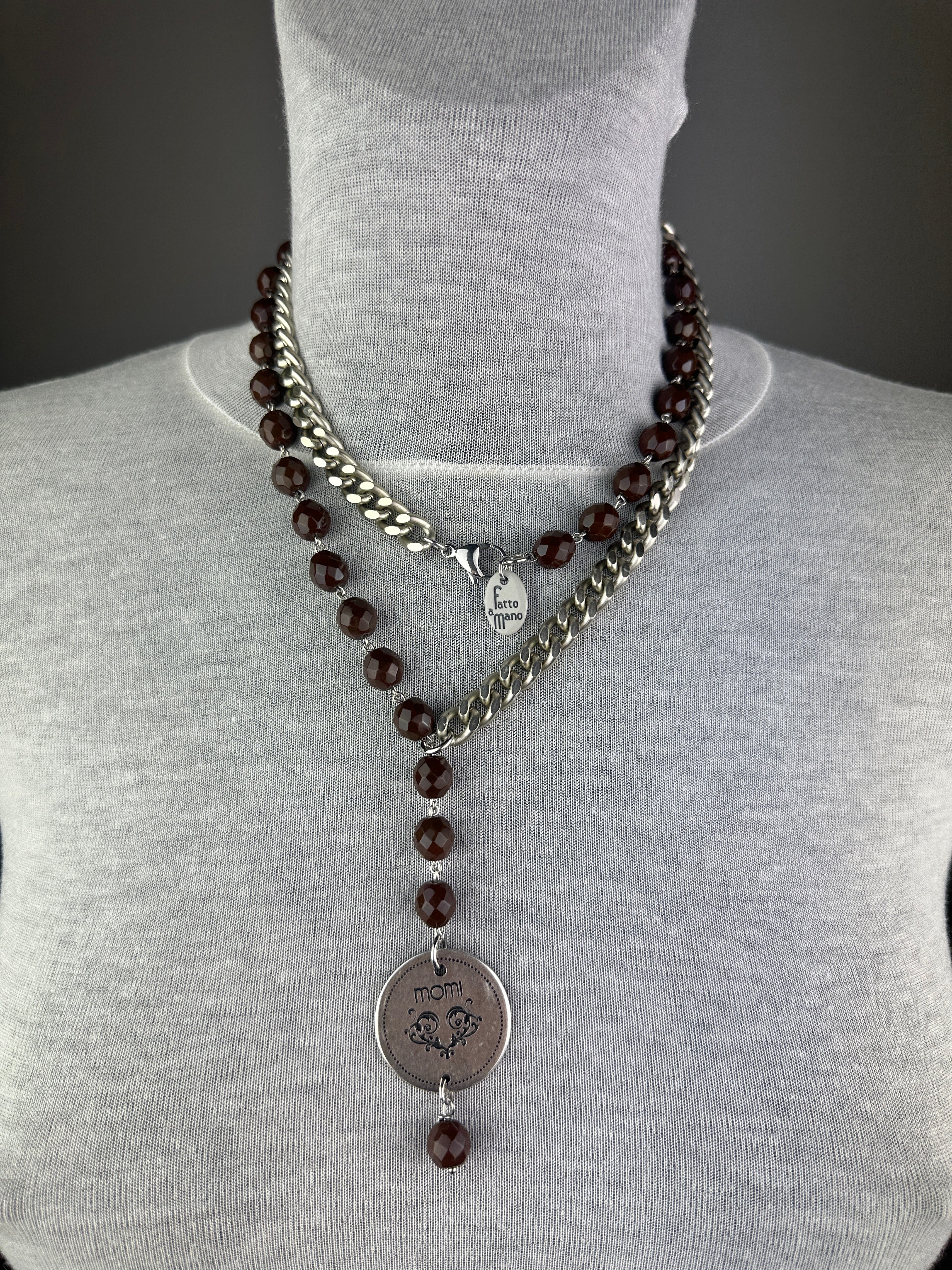 MOMI - COLLANA FRANCESCA MEDAGLIA