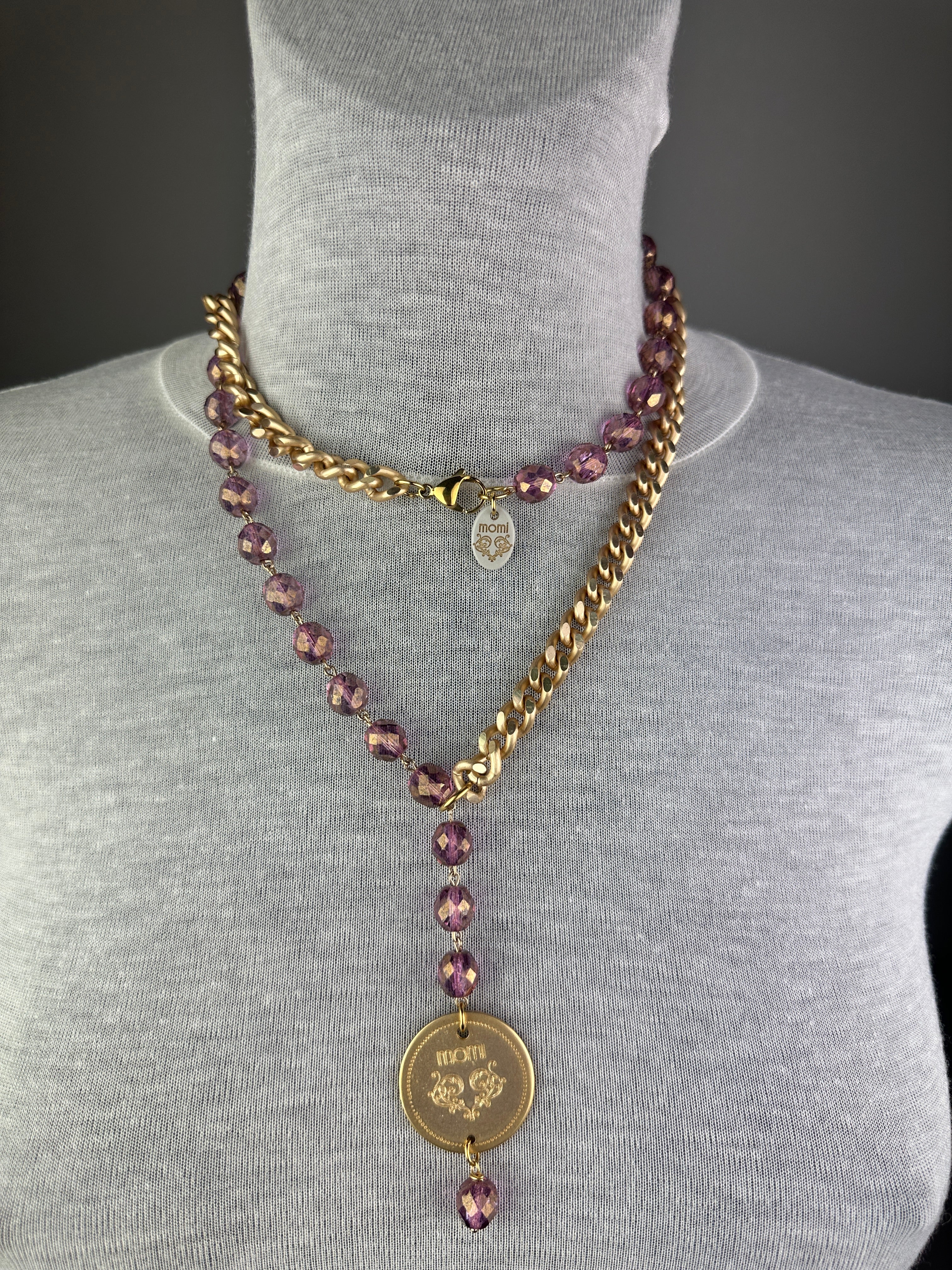 MOMI - COLLANA FRANCESCA MEDAGLIA