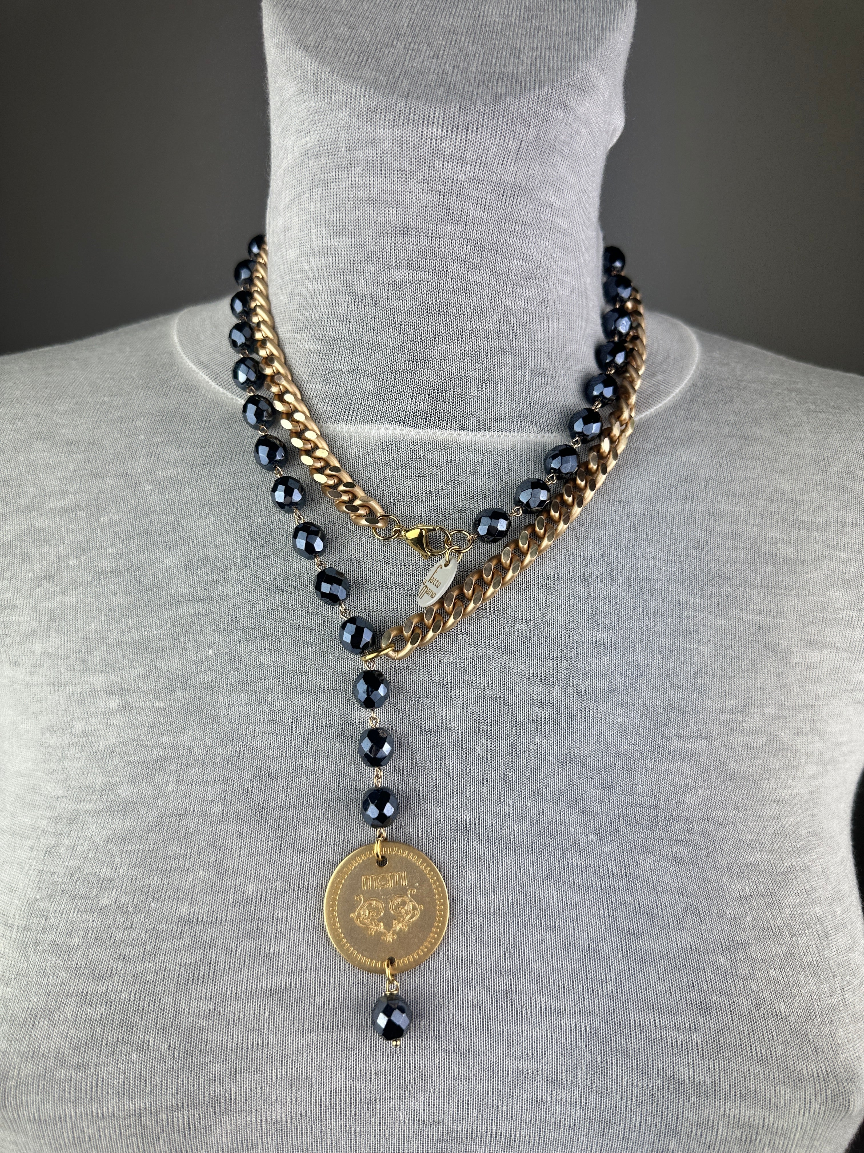 MOMI - COLLANA FRANCESCA MEDAGLIA