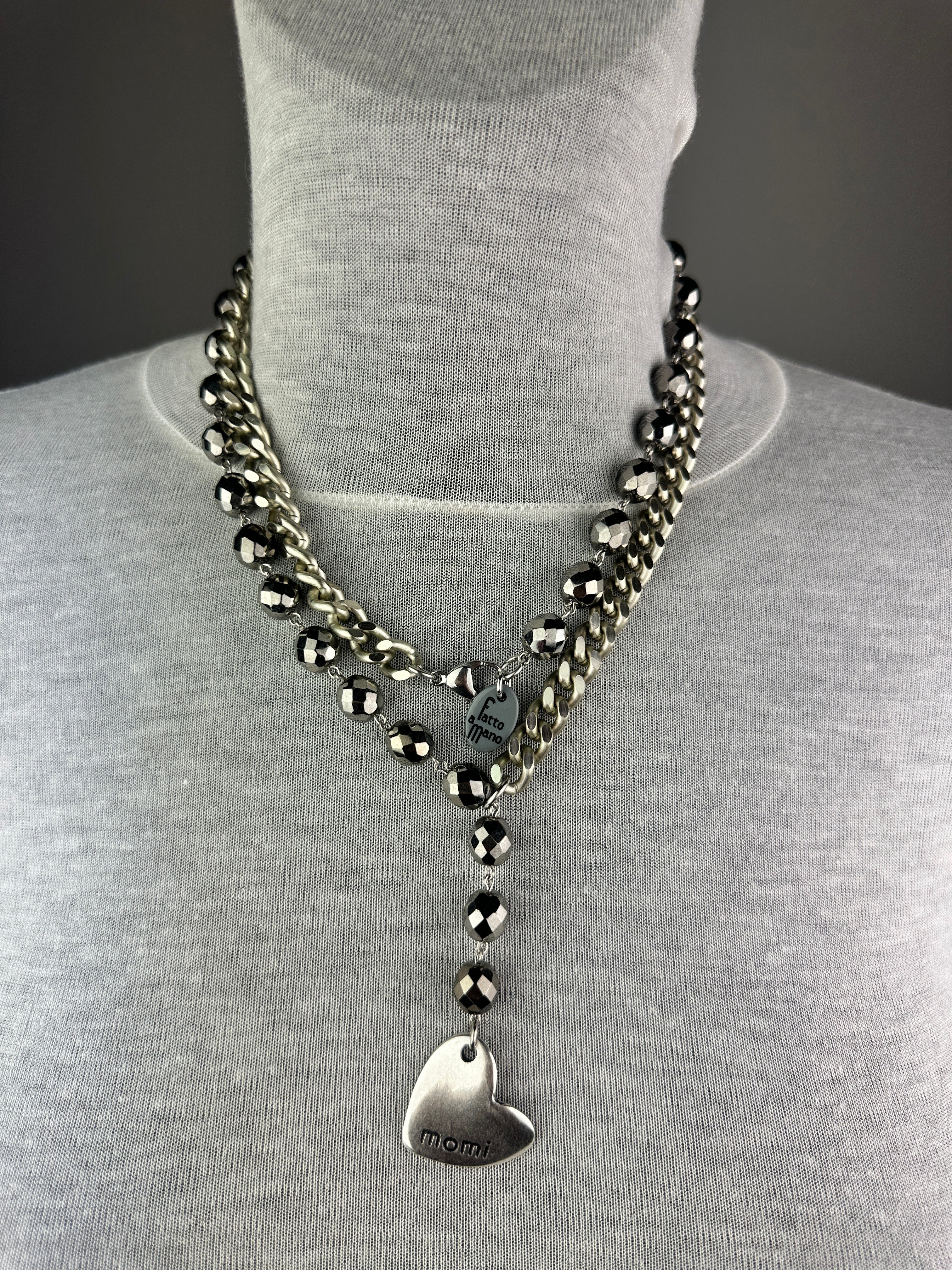 MOMI - COLLANA FRANCESCA CUORE