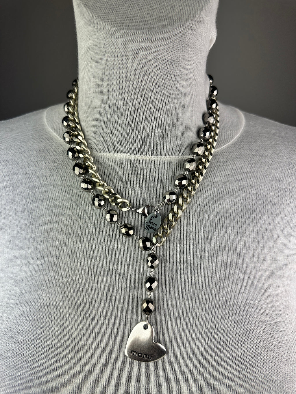 MOMI - COLLANA FRANCESCA CUORE