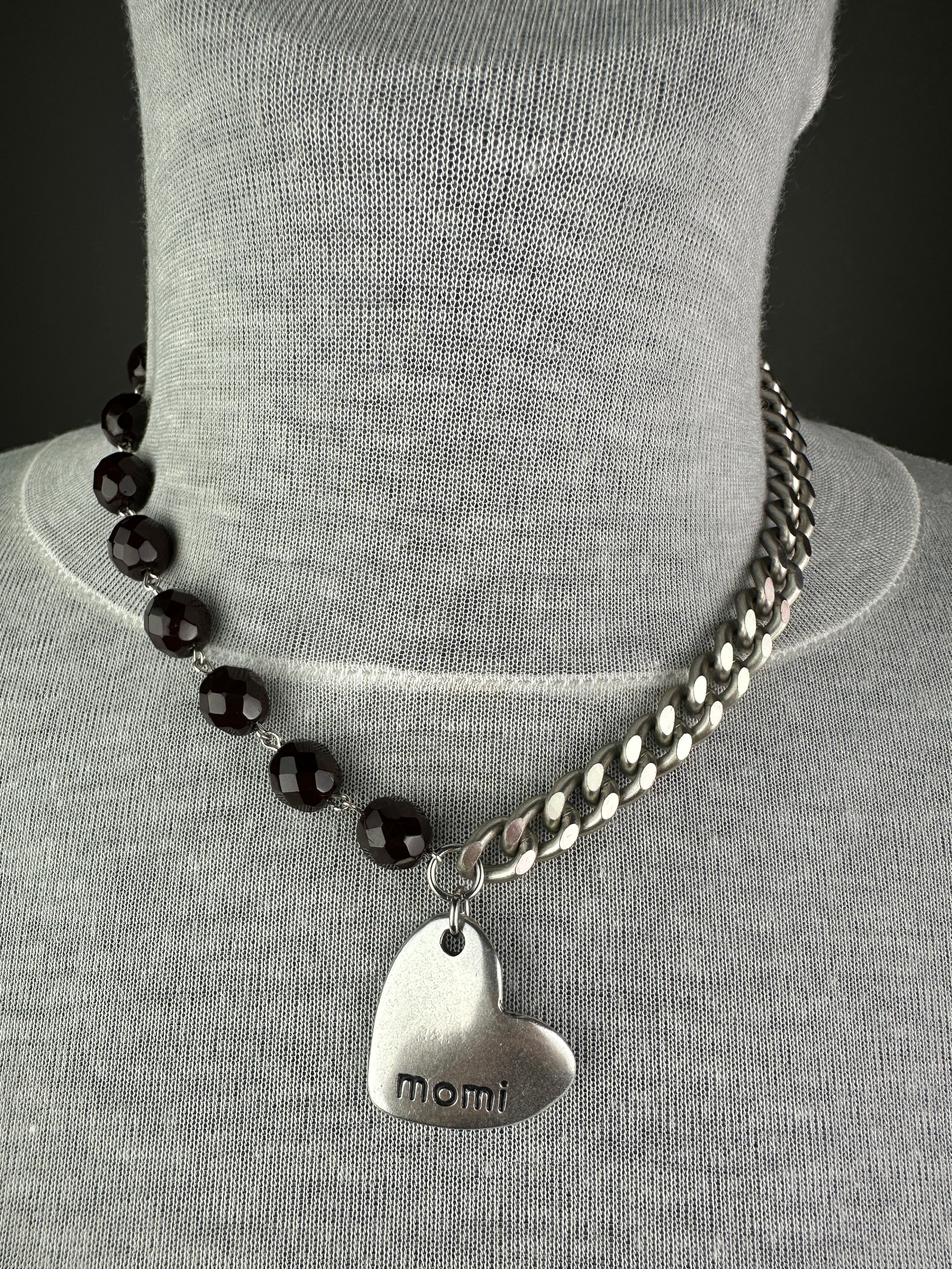MOMI - COLLANA FRANCESCA CORTA CUORE