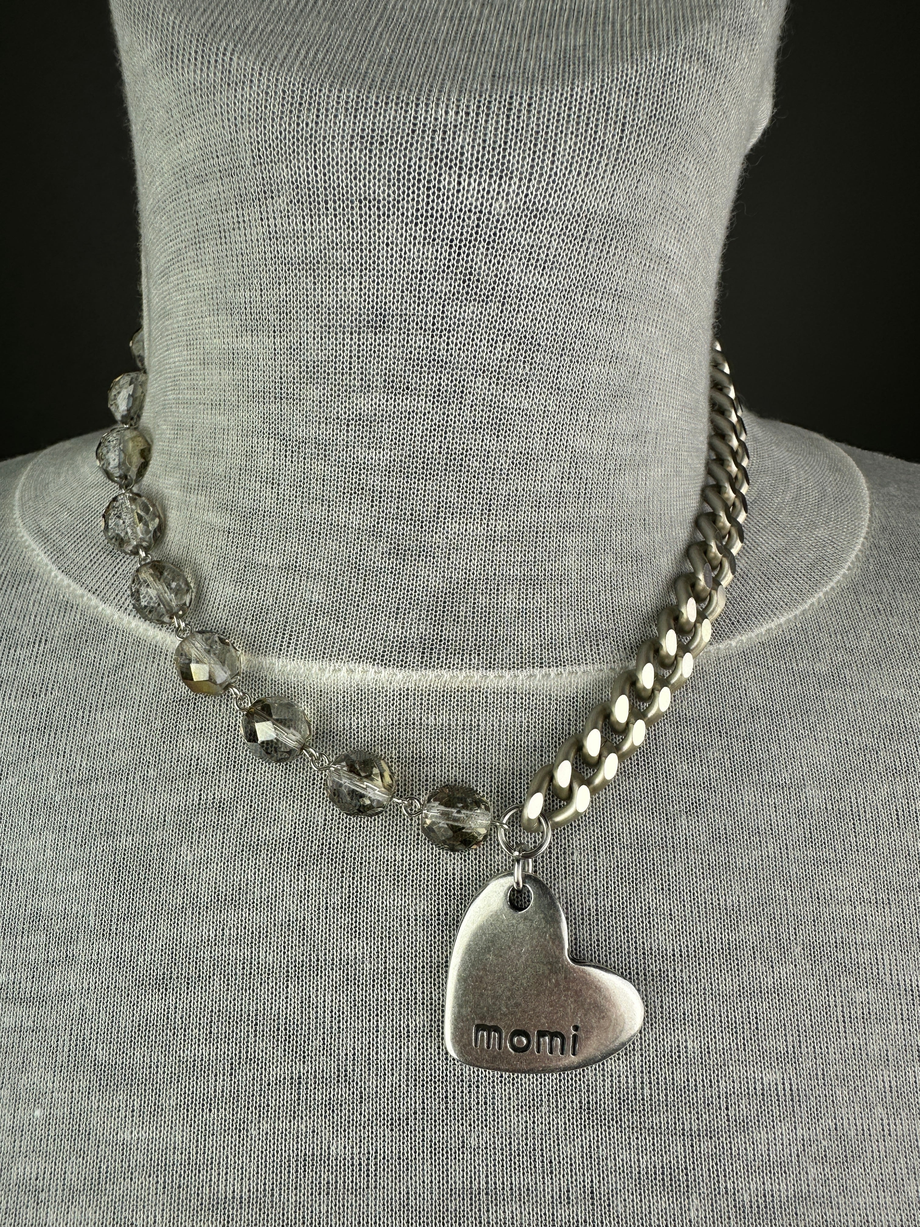 MOMI - COLLANA FRANCESCA CORTA CUORE