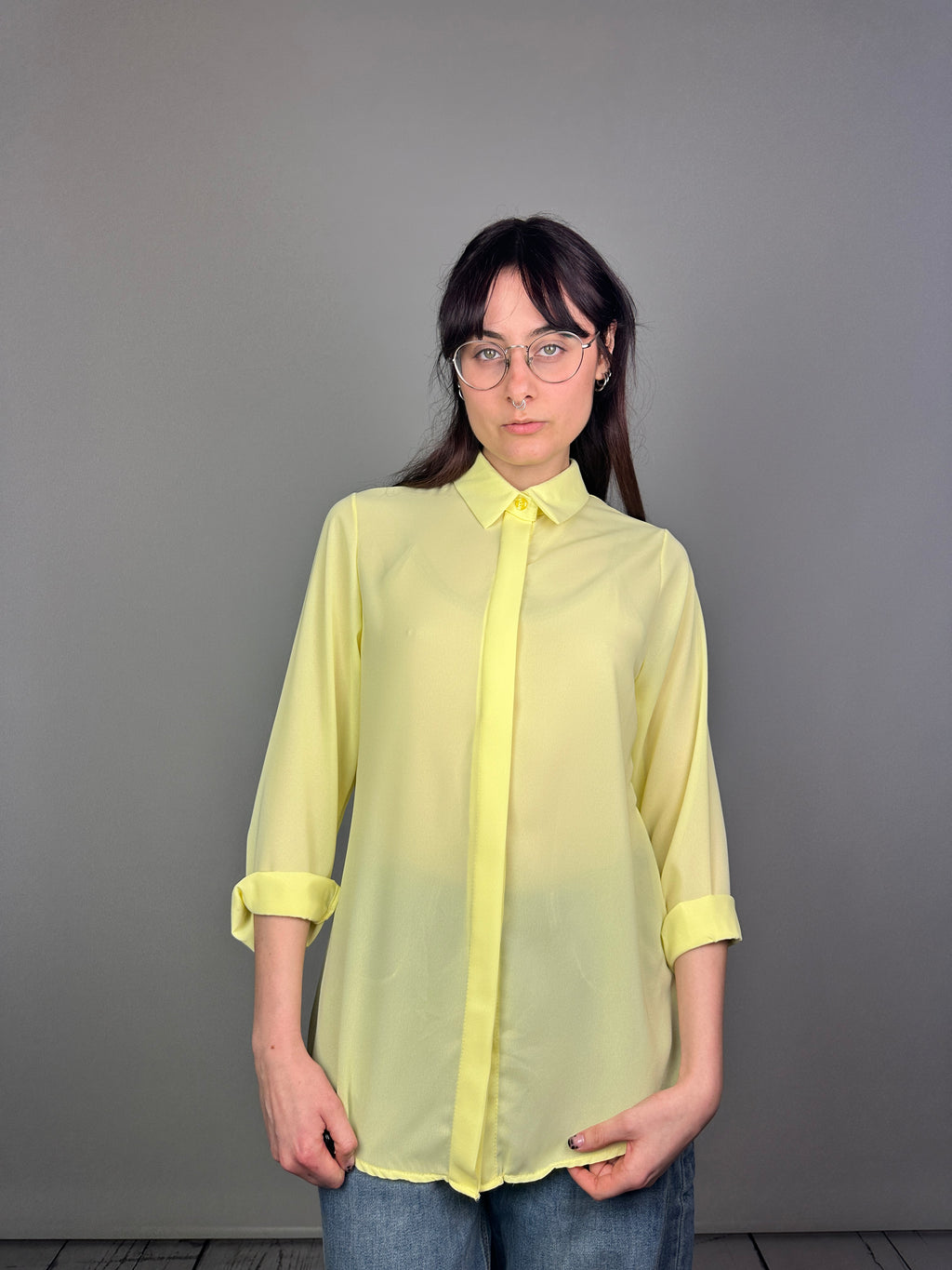CAMICIA CREP UNITO