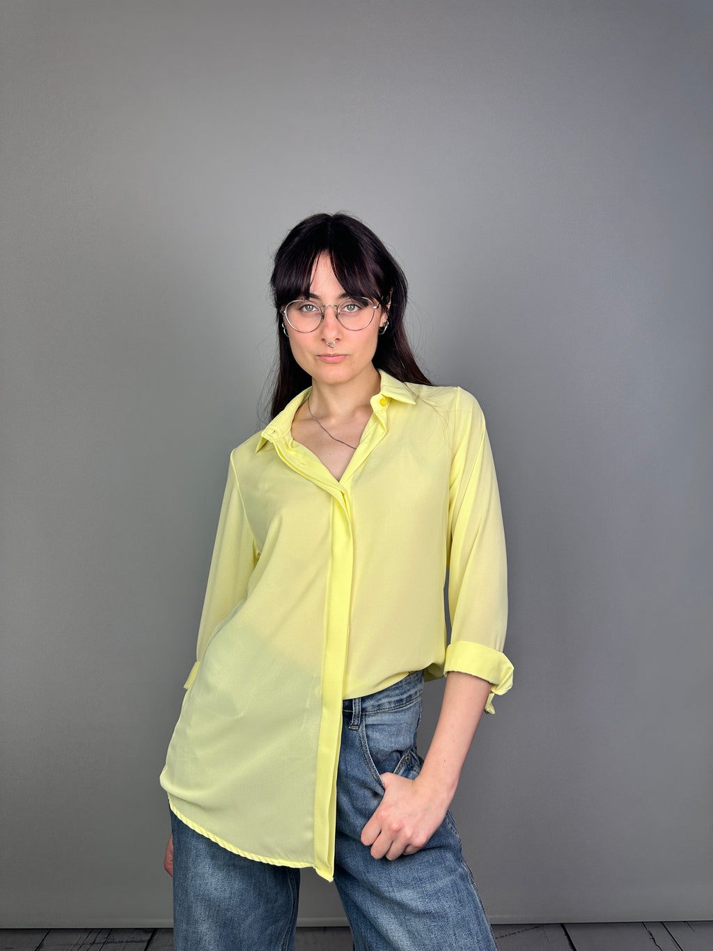 CAMICIA CREP UNITO