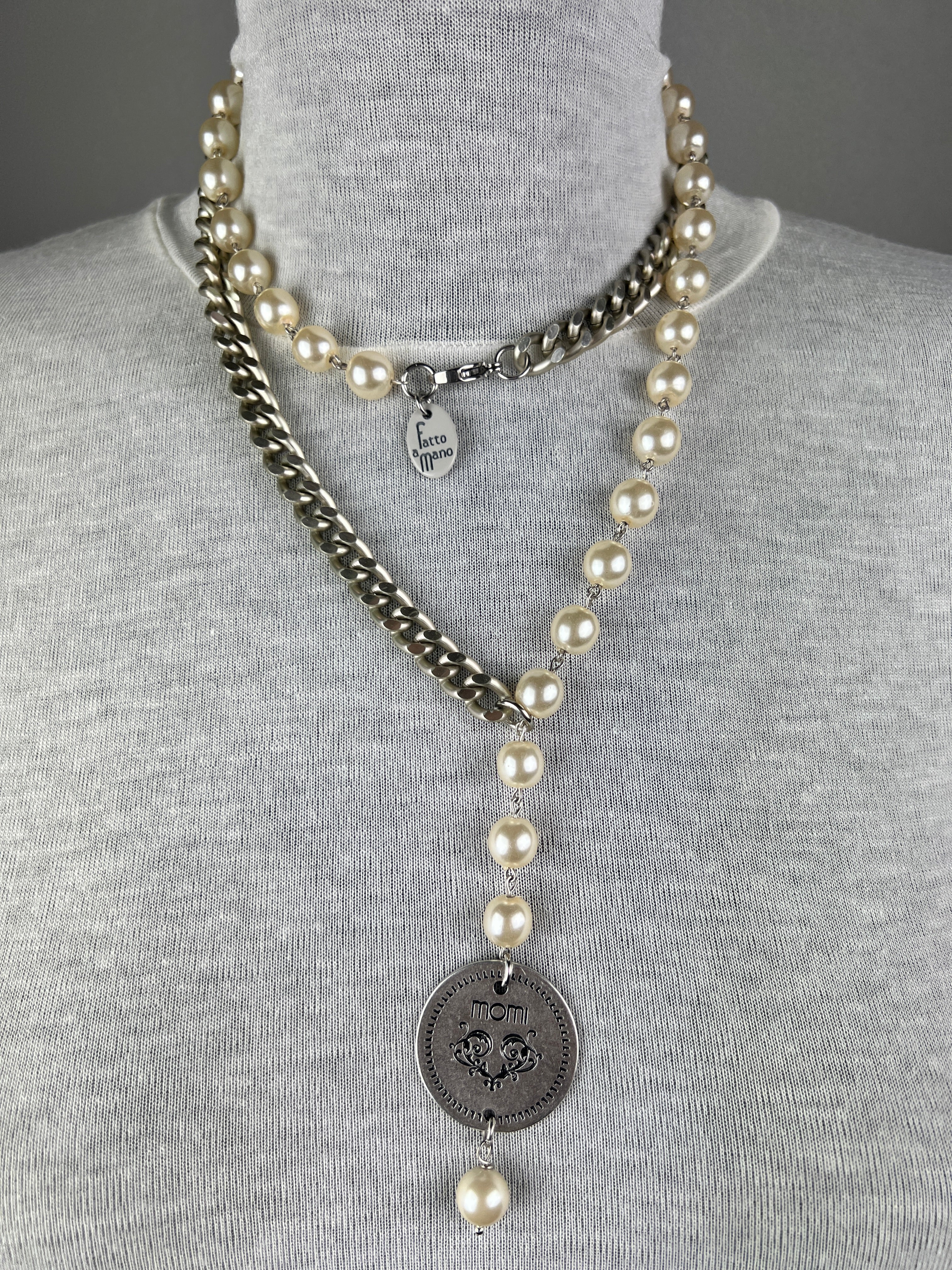 MOMI - COLLANA FRANCESCA MEDAGLIA