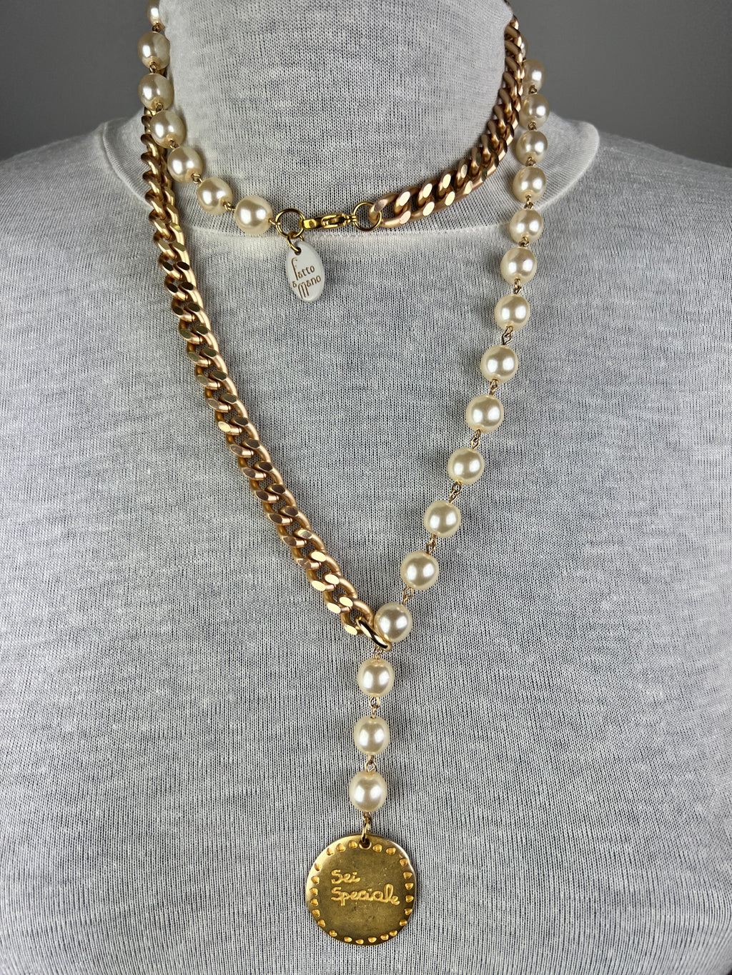 MOMI - COLLANA FRANCESCA MEDAGLIA