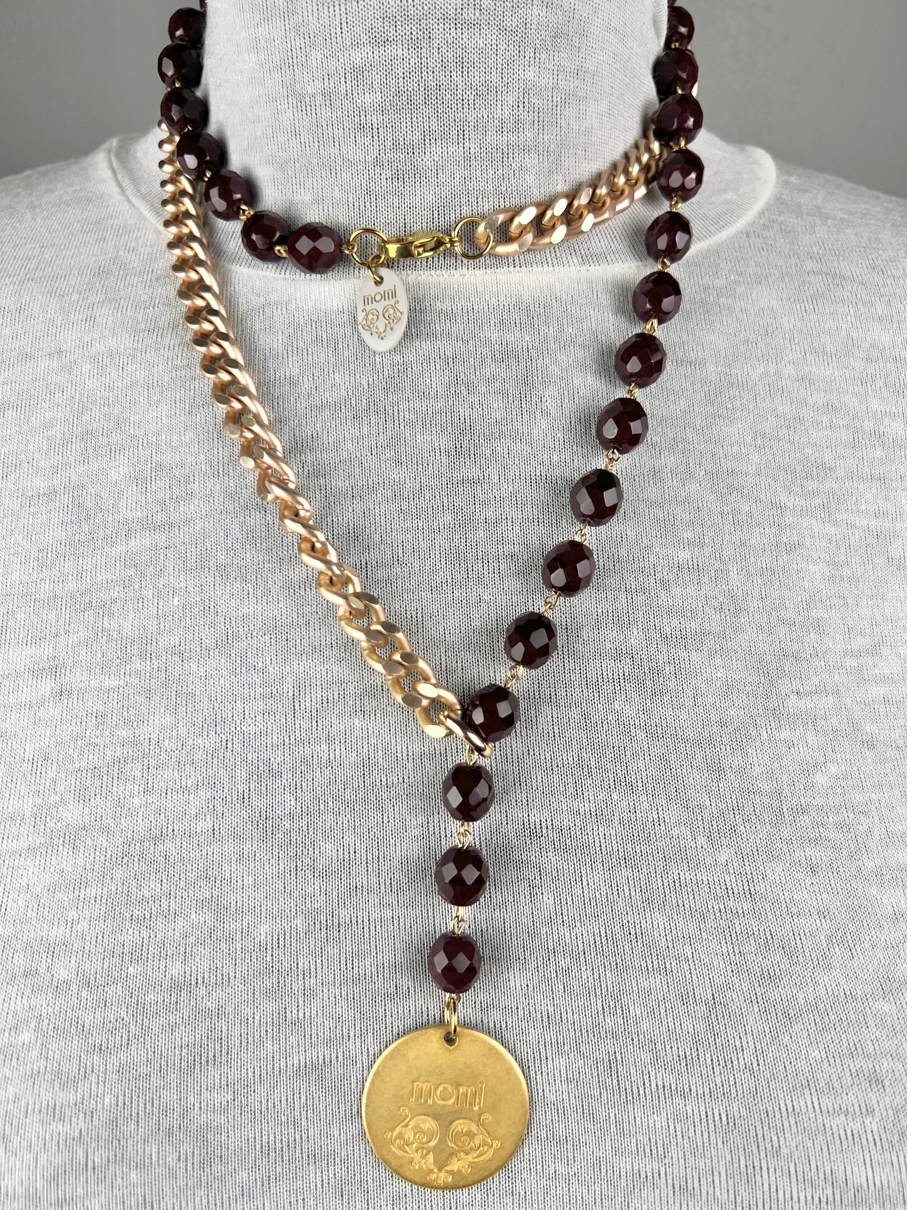 MOMI - COLLANA FRANCESCA MEDAGLIA