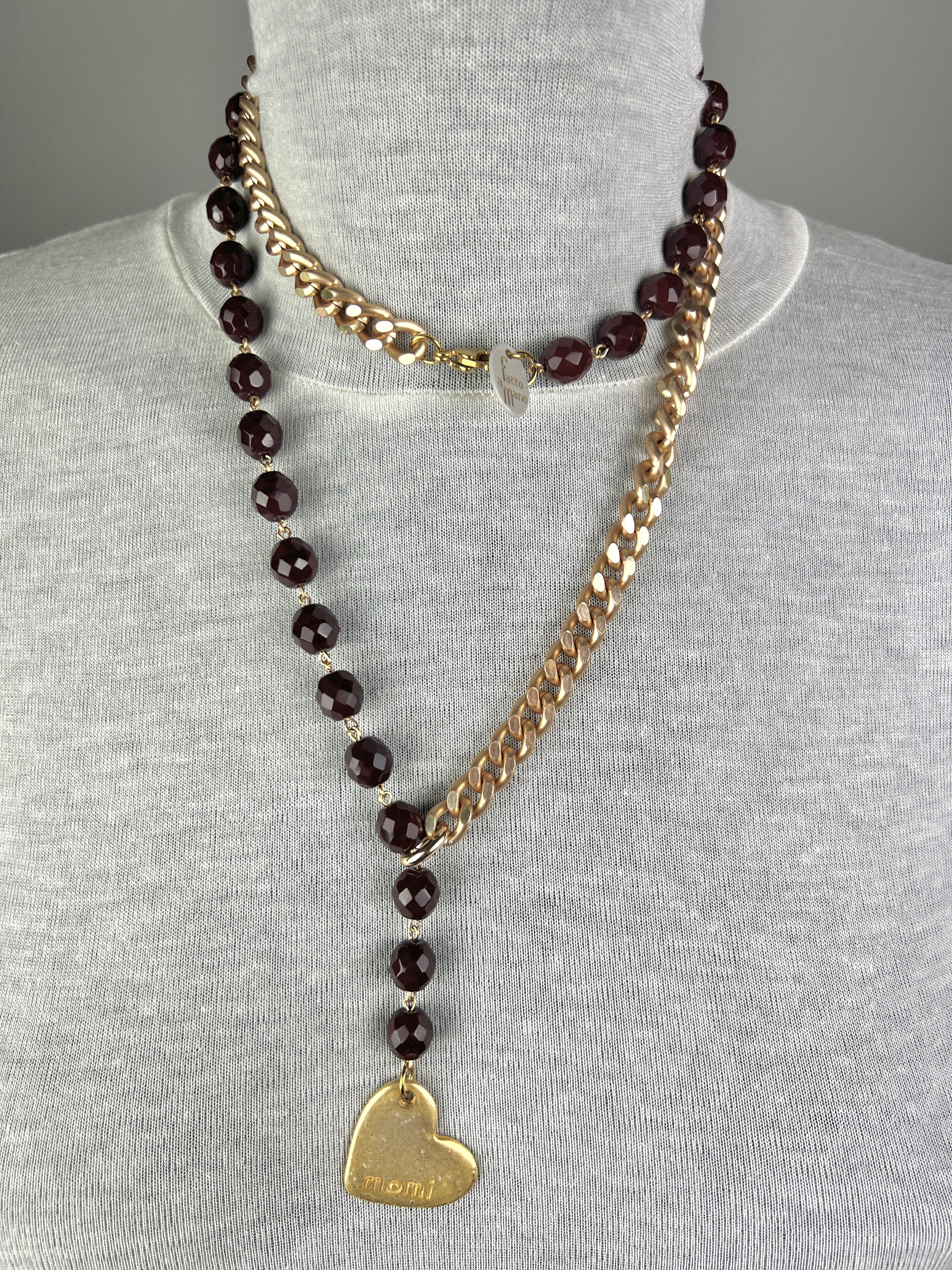 MOMI - COLLANA FRANCESCA CUORE