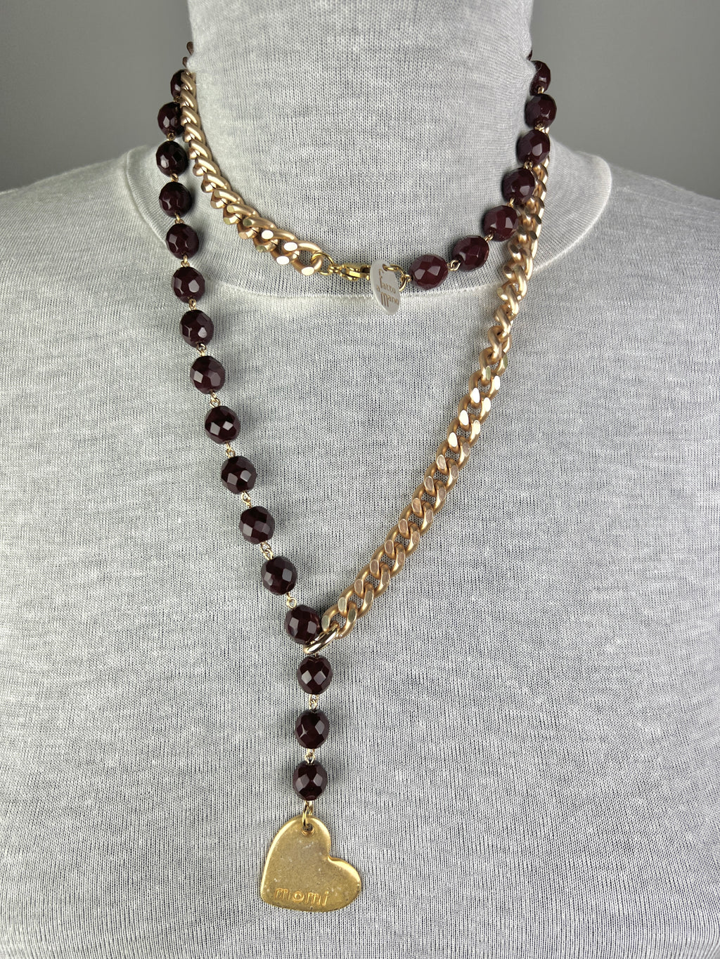 MOMI - COLLANA FRANCESCA CUORE