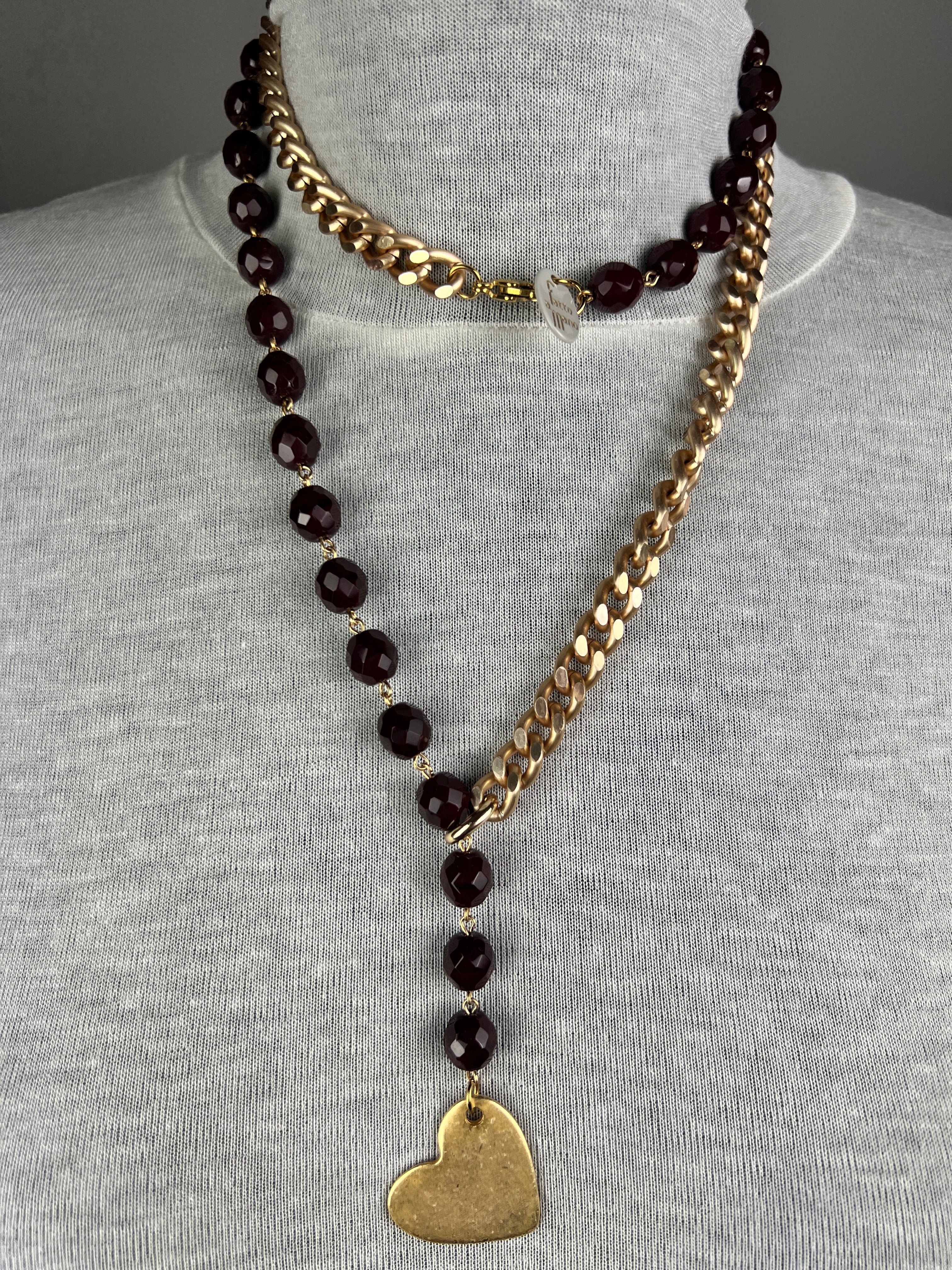 MOMI - COLLANA FRANCESCA CUORE
