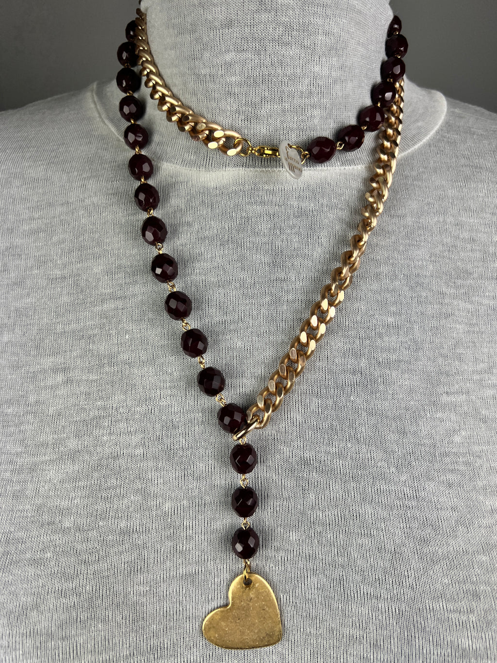 MOMI - COLLANA FRANCESCA CUORE
