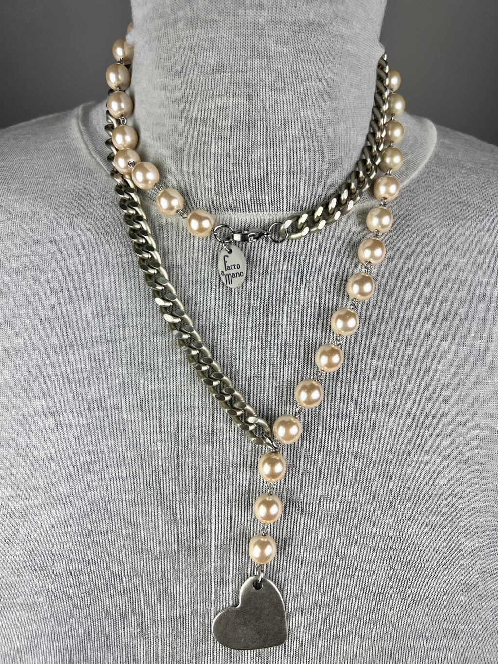 MOMI - COLLANA FRANCESCA CUORE