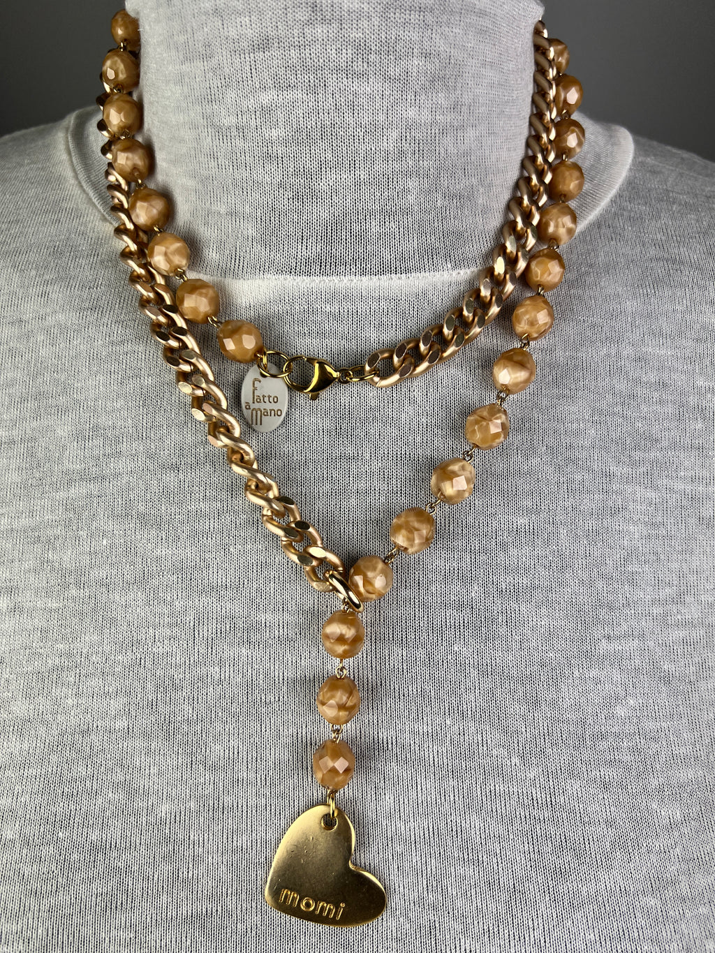 MOMI - COLLANA FRANCESCA CUORE