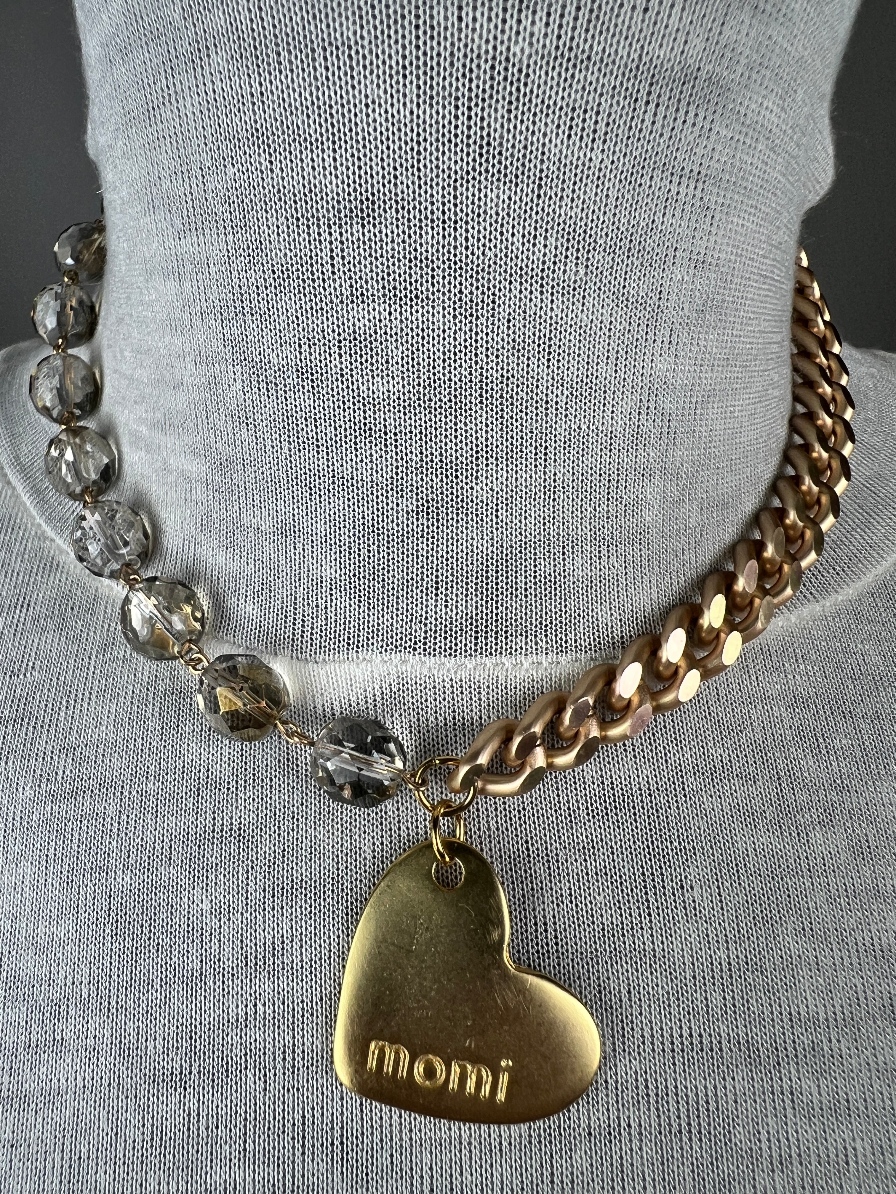 MOMI - COLLANA FRANCESCA CORTA CUORE