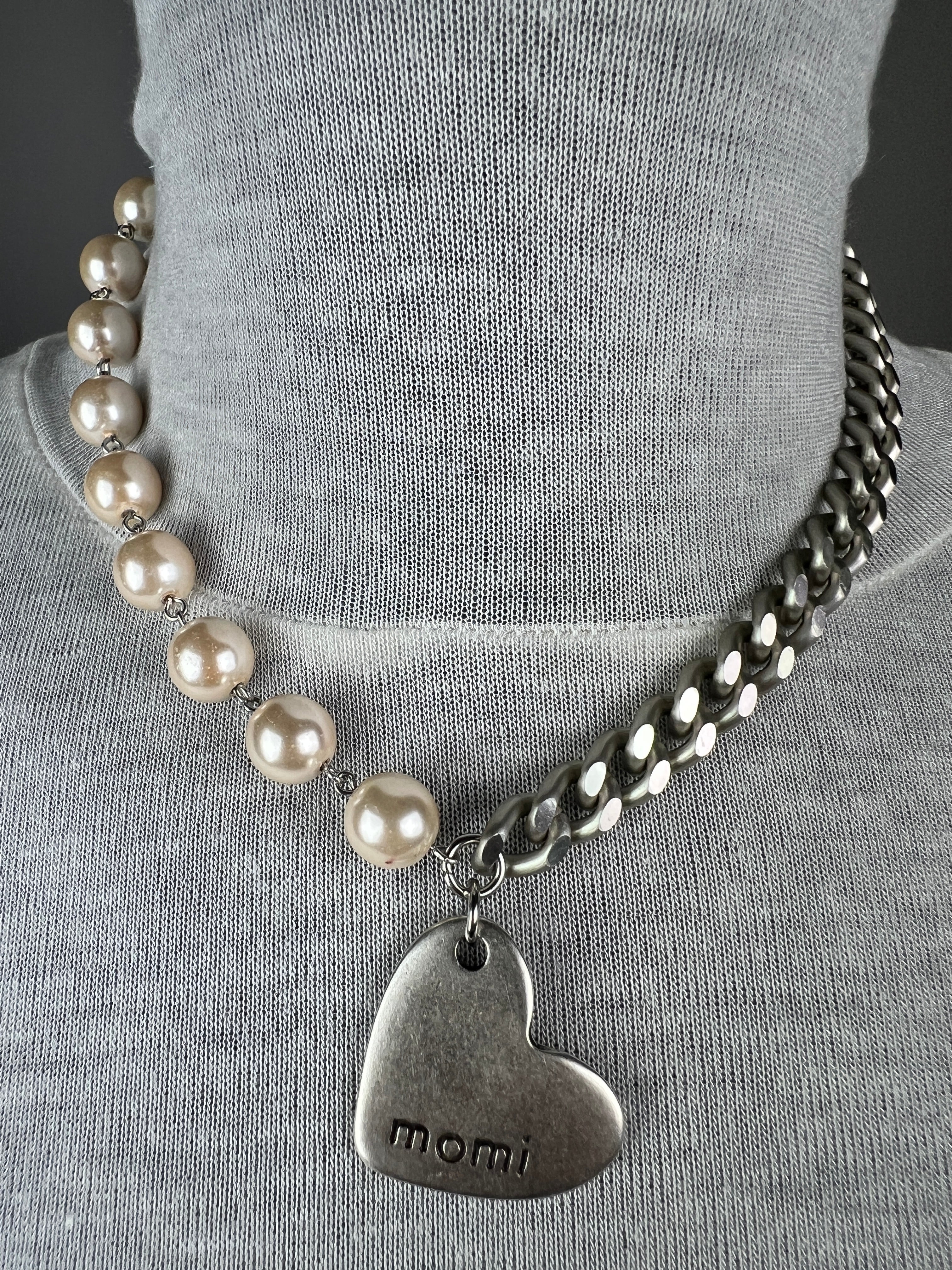MOMI - COLLANA FRANCESCA CORTA CUORE
