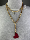 MOMI - COLLANA LUNGA CUORE TOUCH