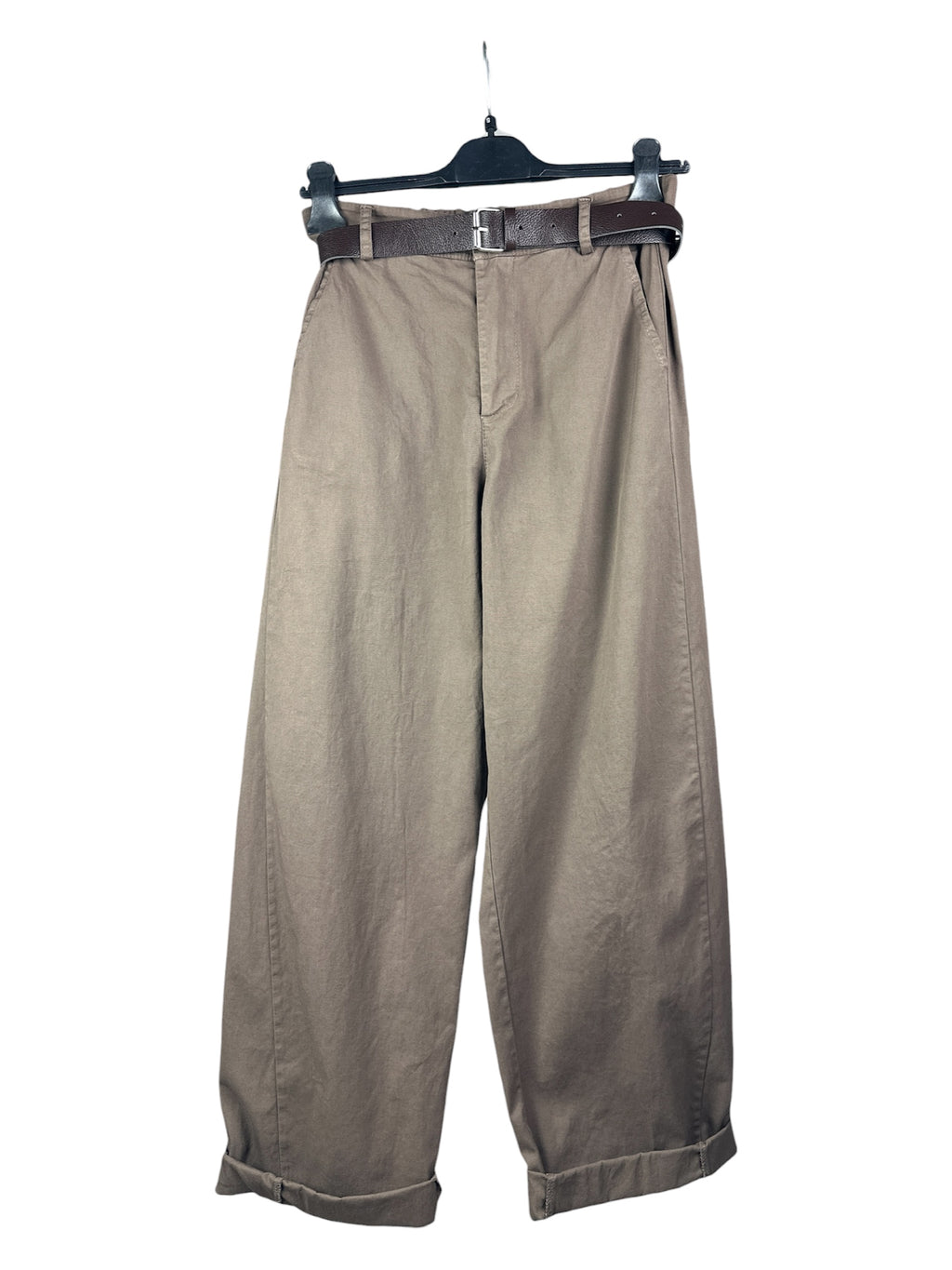 DUDA PANTA MOMFIT GABARDINA