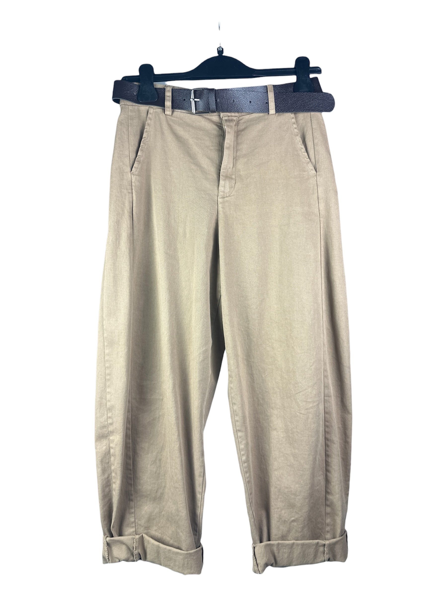 DUDA PANTA MOMFIT GABARDINA