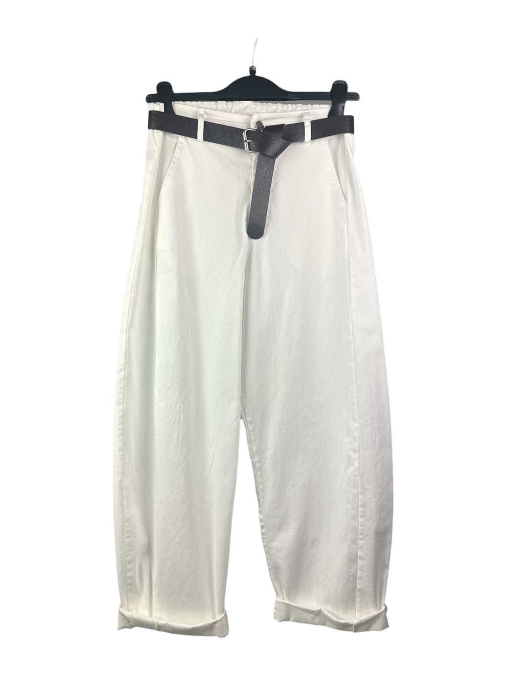 DUDA PANTA MOMFIT GABARDINA