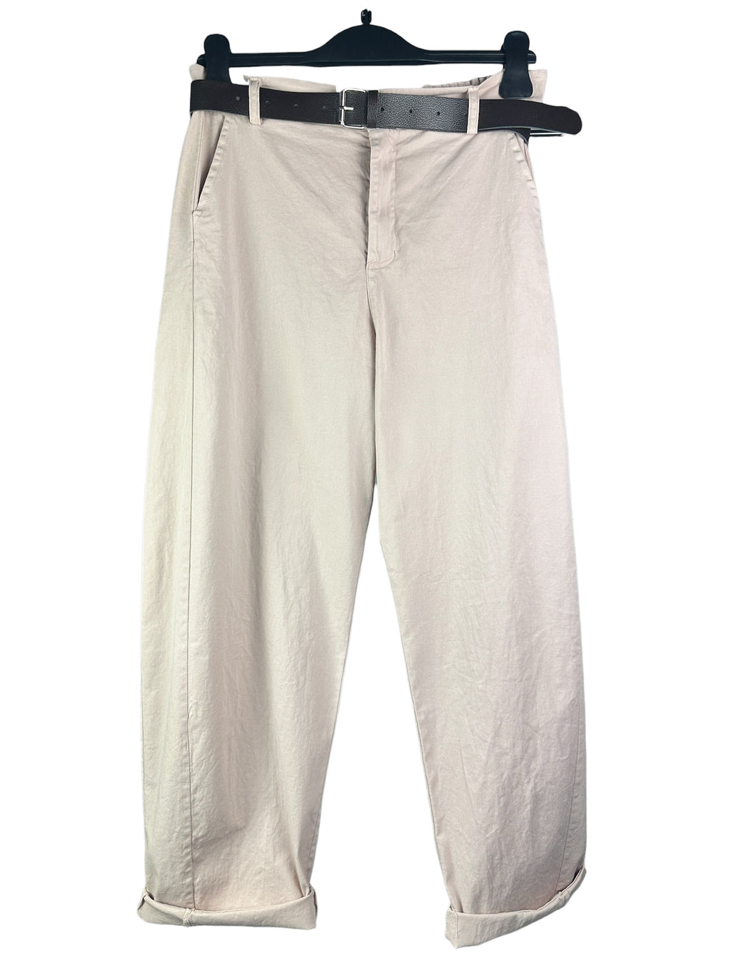DUDA PANTA MOMFIT GABARDINA