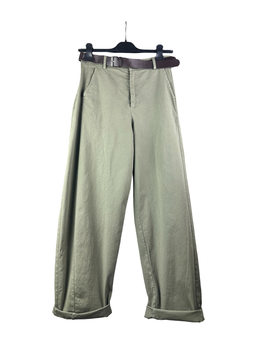 DUDA PANTA MOMFIT GABARDINA