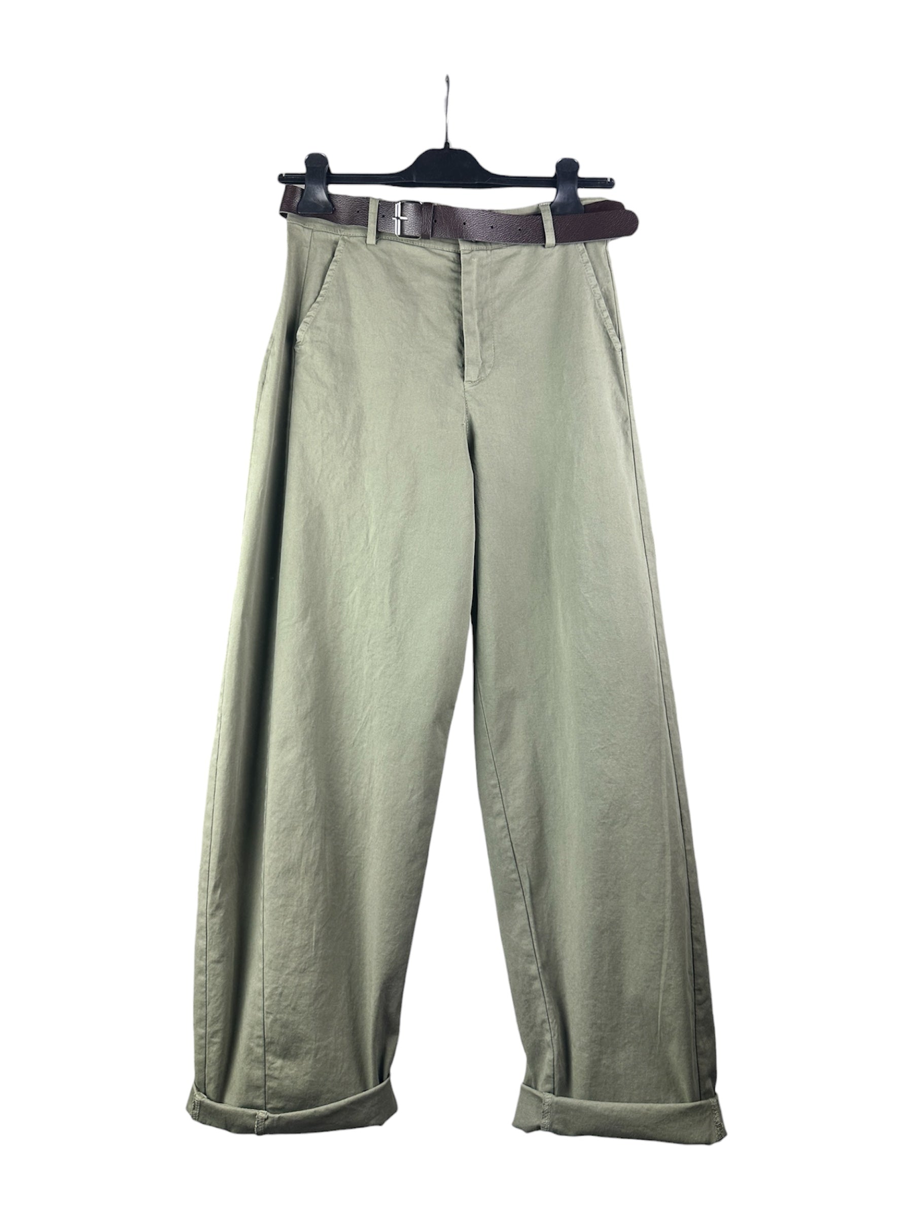 DUDA PANTA MOMFIT GABARDINA