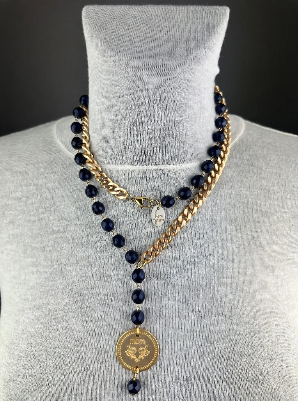 MOMI - COLLANA FRANCESCA MEDAGLIA