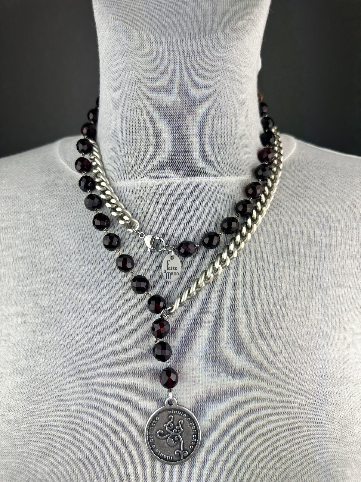 MOMI - COLLANA FRANCESCA MEDAGLIA