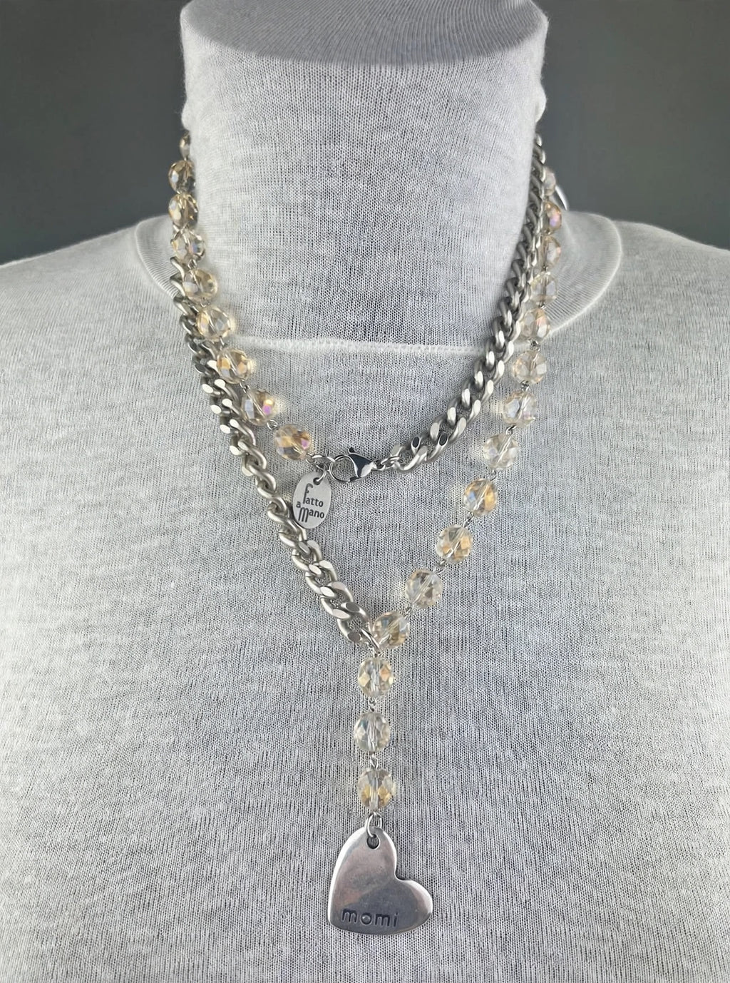 MOMI - COLLANA FRANCESCA CUORE