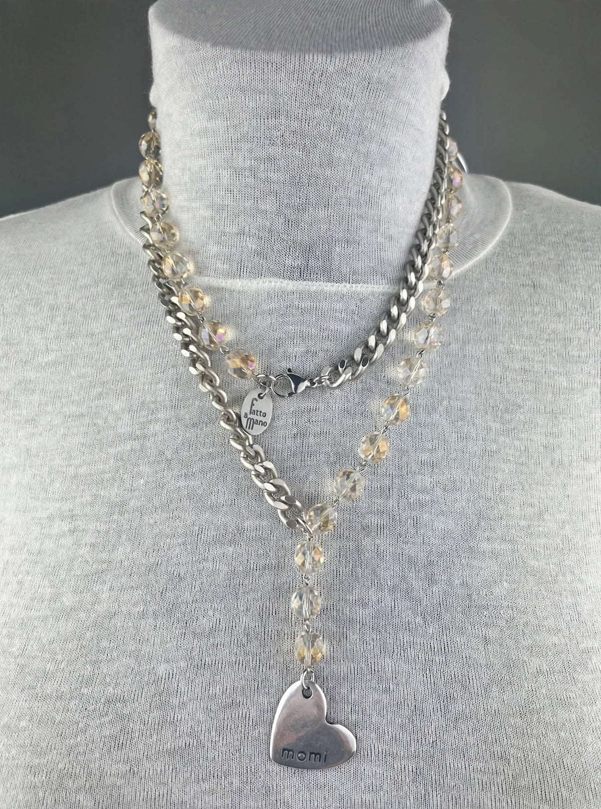 MOMI - COLLANA FRANCESCA CUORE